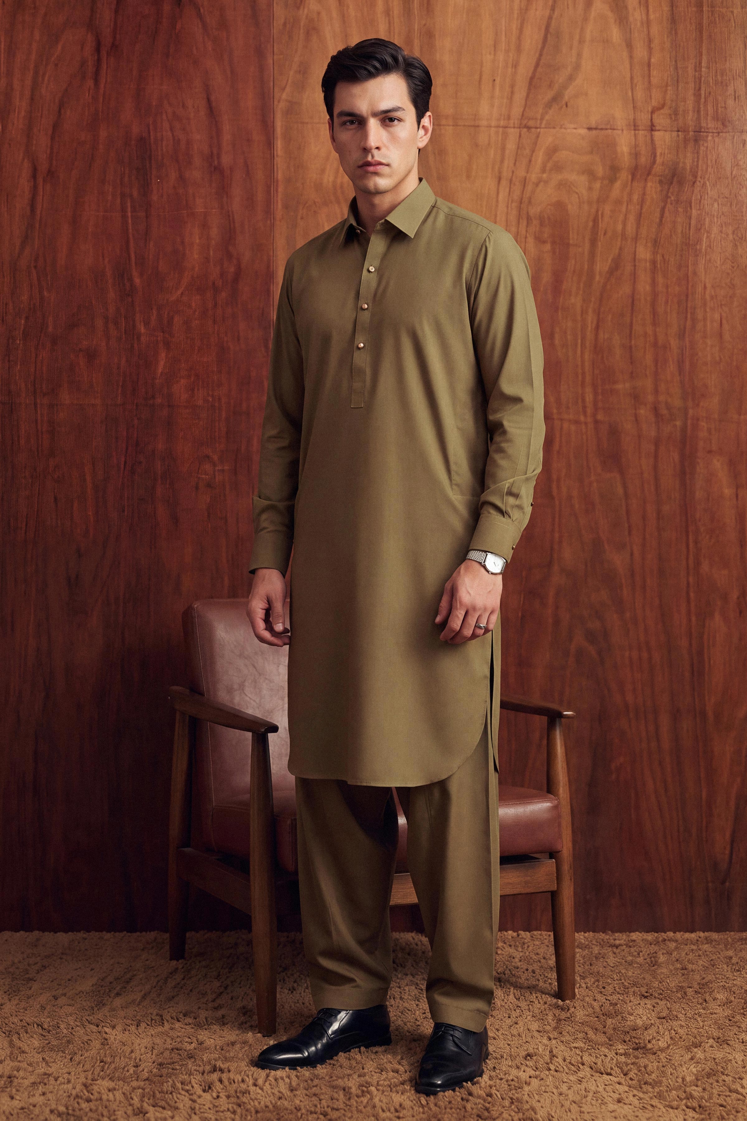 2 Piece - Naqsh Suit - NAQ-2PC-31 - for Men - Men Collection | Nishat | Shop Online