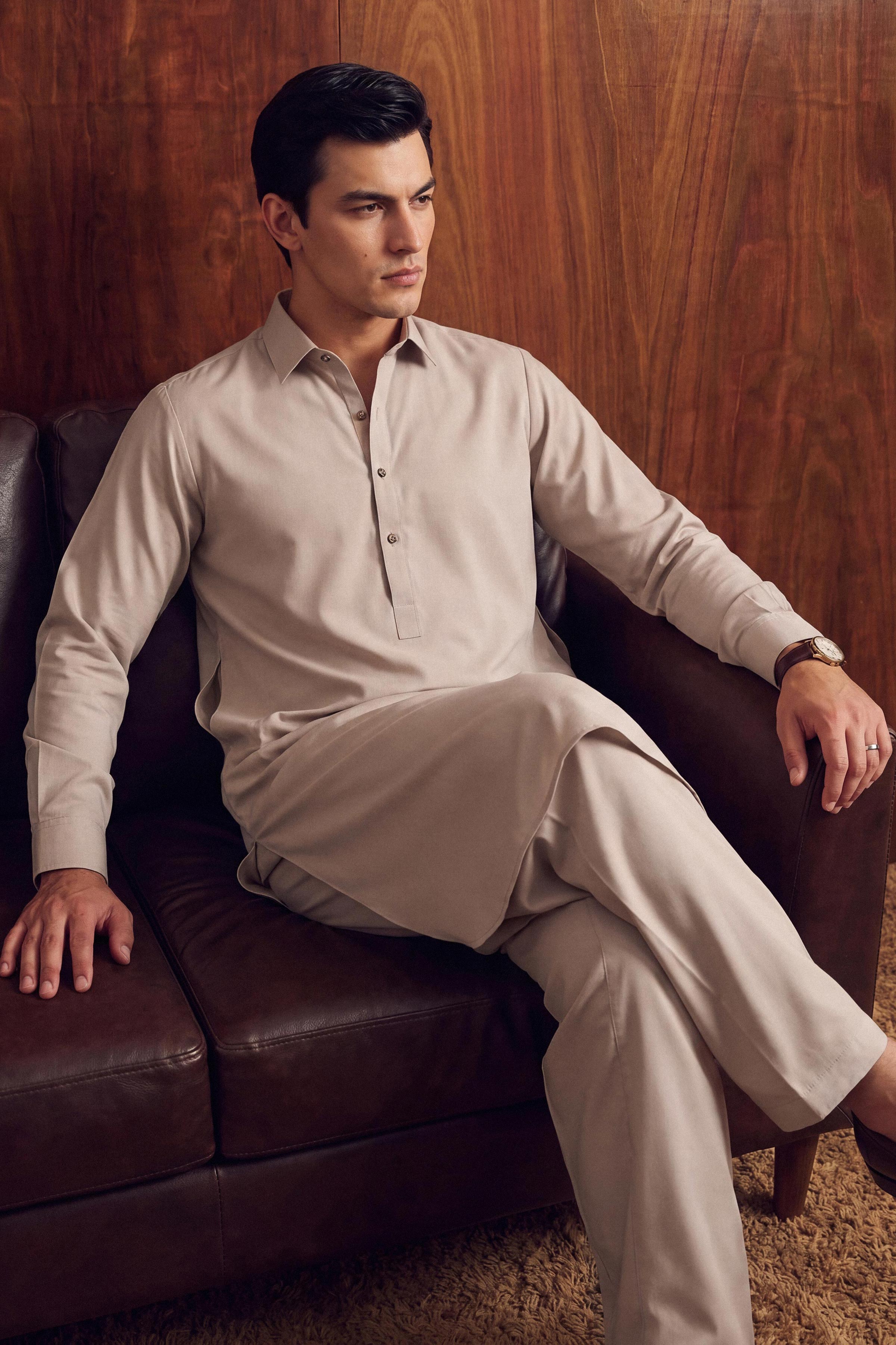 2 Piece - Naqsh Suit - NAQ-2PC-32 - for Men - Men Collection | Nishat | Shop Online