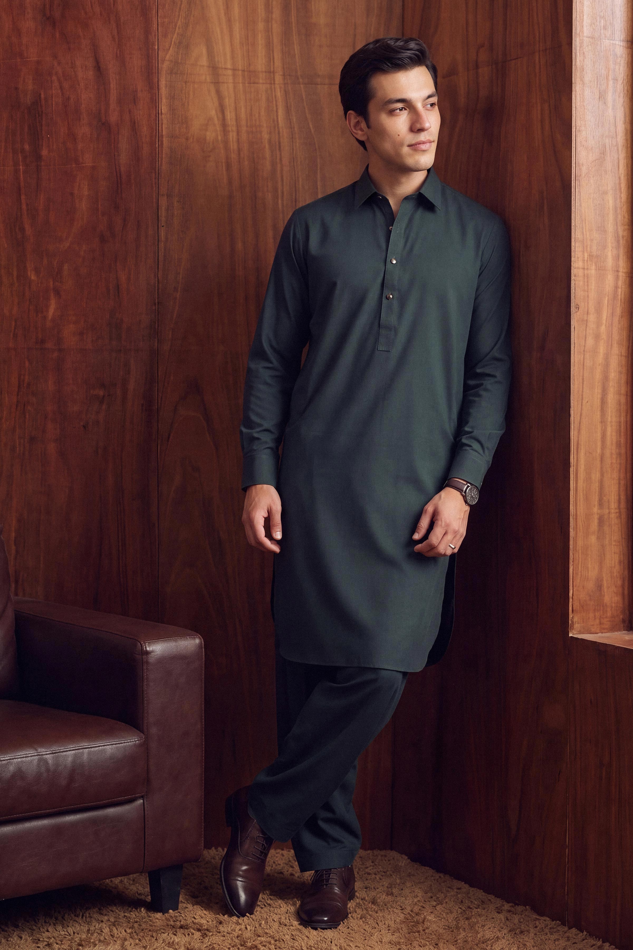 2 Piece - Naqsh Suit - NAQ-2PC-33 - for Men - Men Collection | Nishat | Shop Online