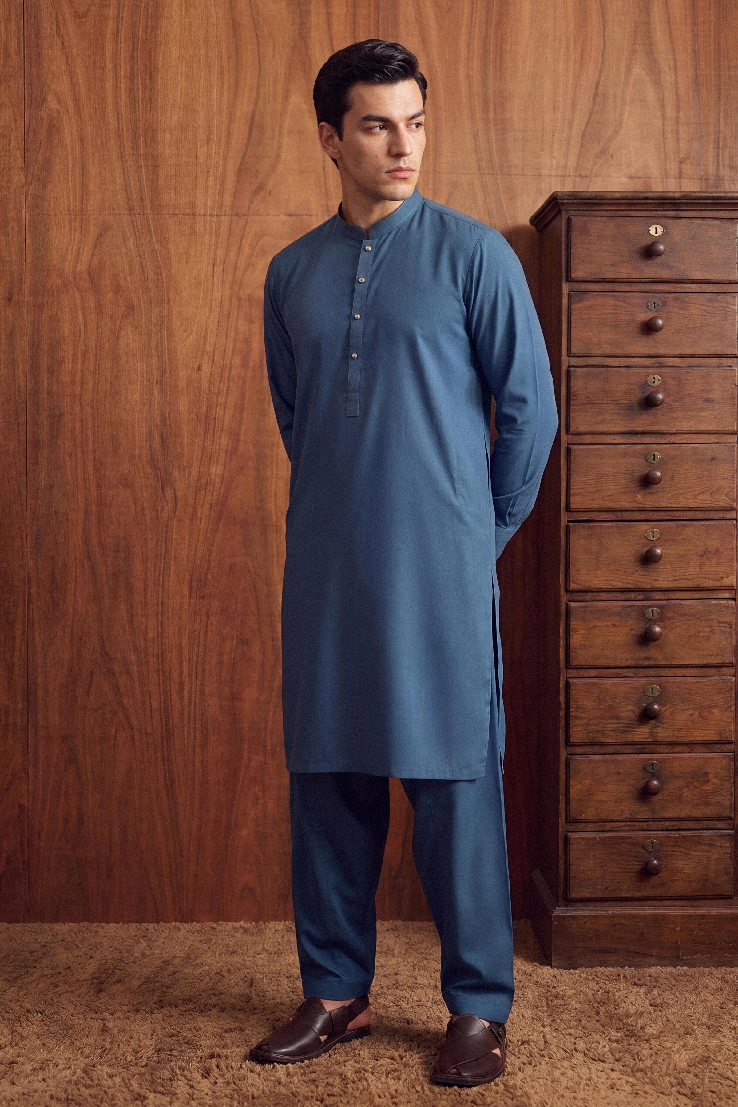 2 Piece - Naqsh Suit - NAQ-2PC-36 - for Men - Men Collection | Nishat | Shop Online