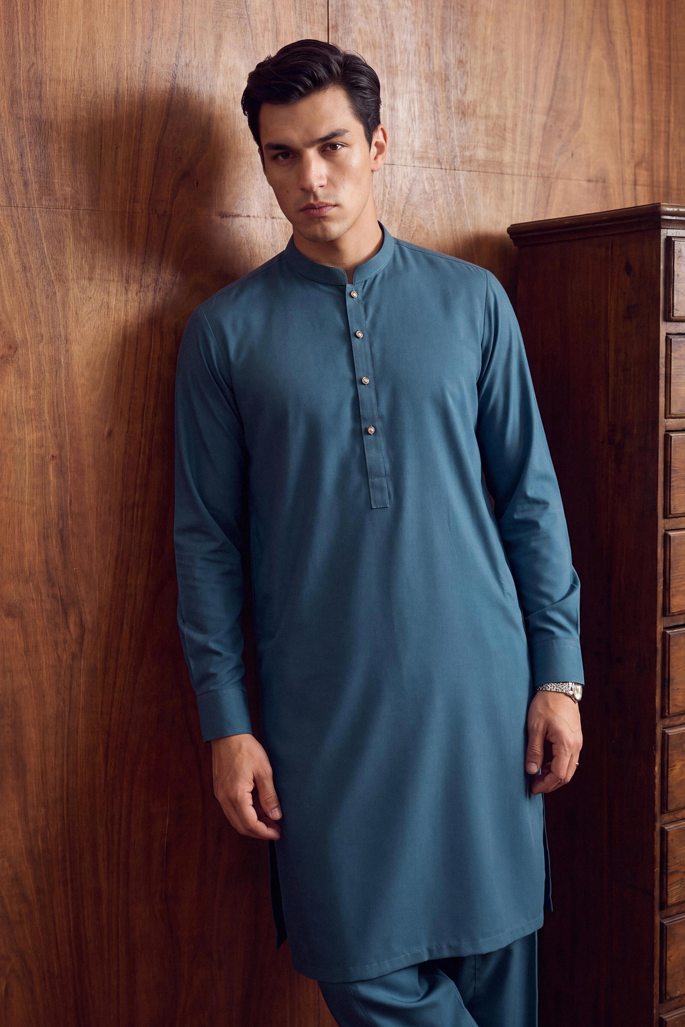 2 Piece - Naqsh Suit - NAQ-2PC-36 - for Men - Men Collection | Nishat | Shop Online