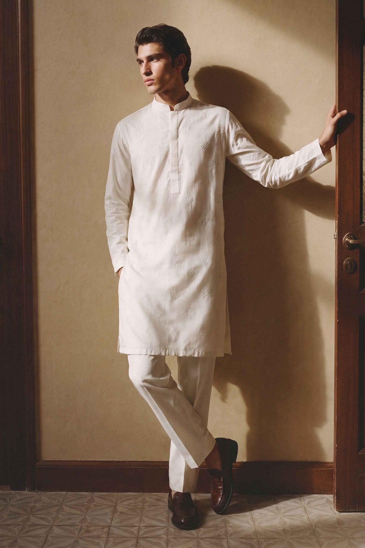 Embroidered Kurta - NLWS26-02 – Men’s Stitched Collection | Nishat | Shop Online