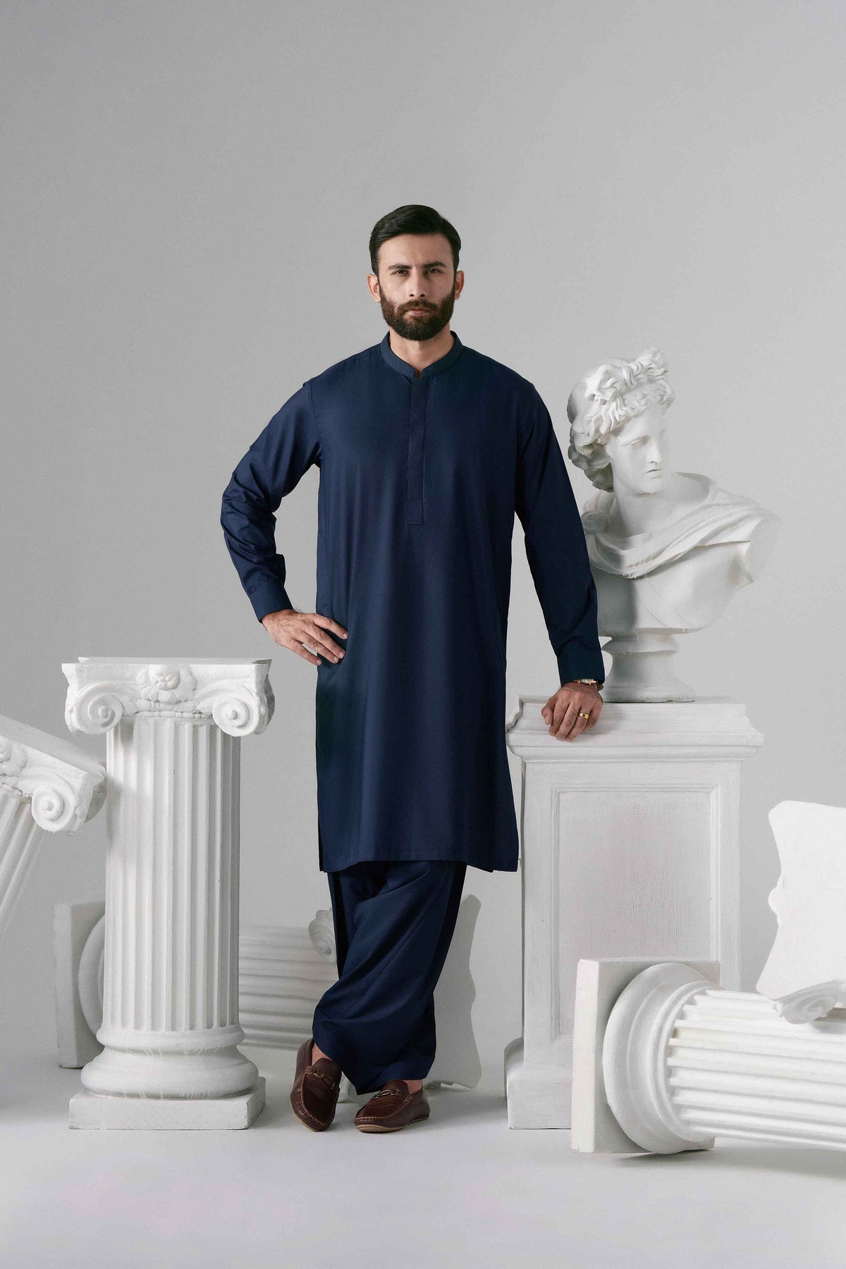 2 Piece - Embroidered Suit - NLWS26-08 – Men’s Stitched Collection | Nishat | Shop Online