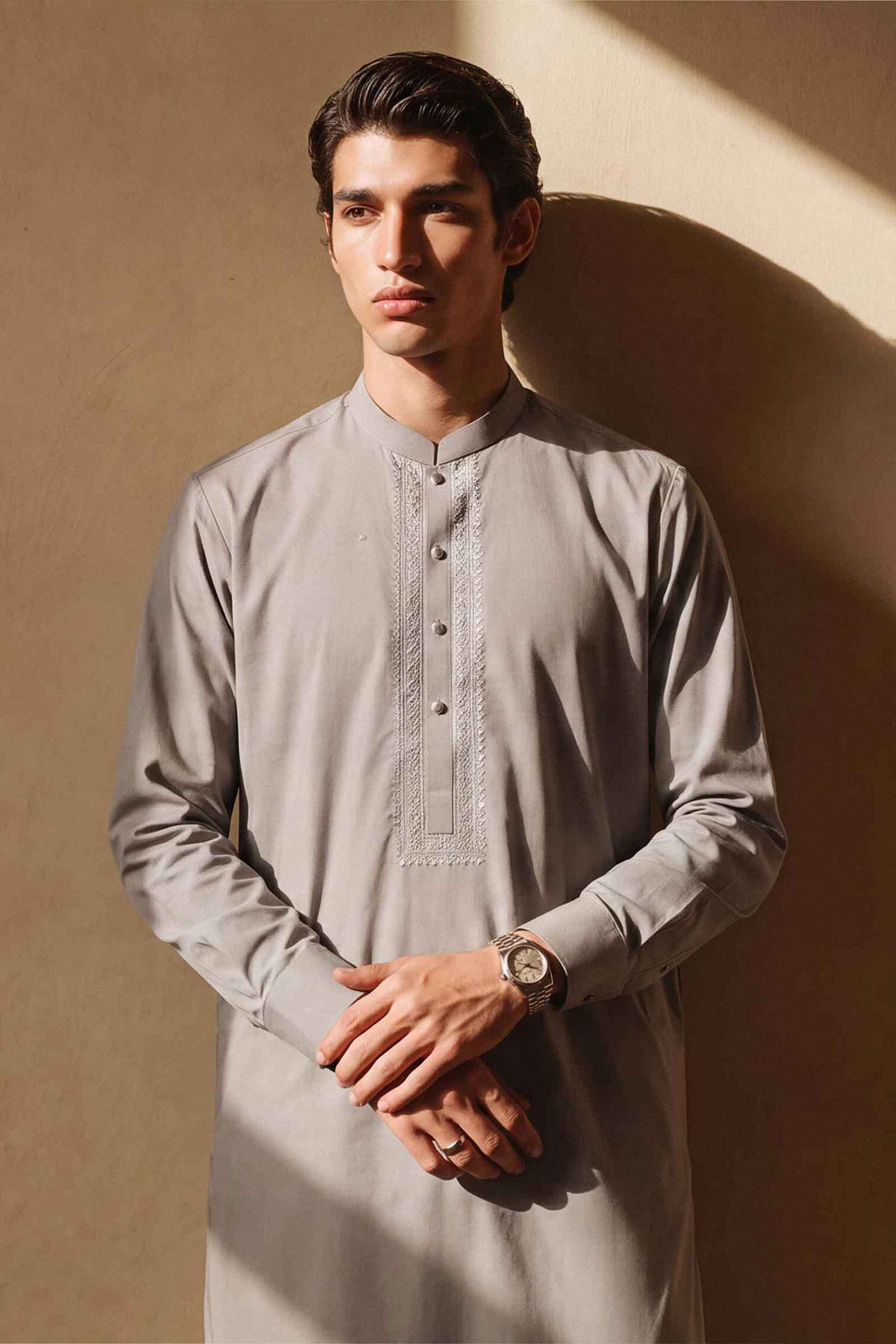2 Piece - Embroidered Suit - NLWS26-10 – Men’s Stitched Collection | Nishat | Shop Online