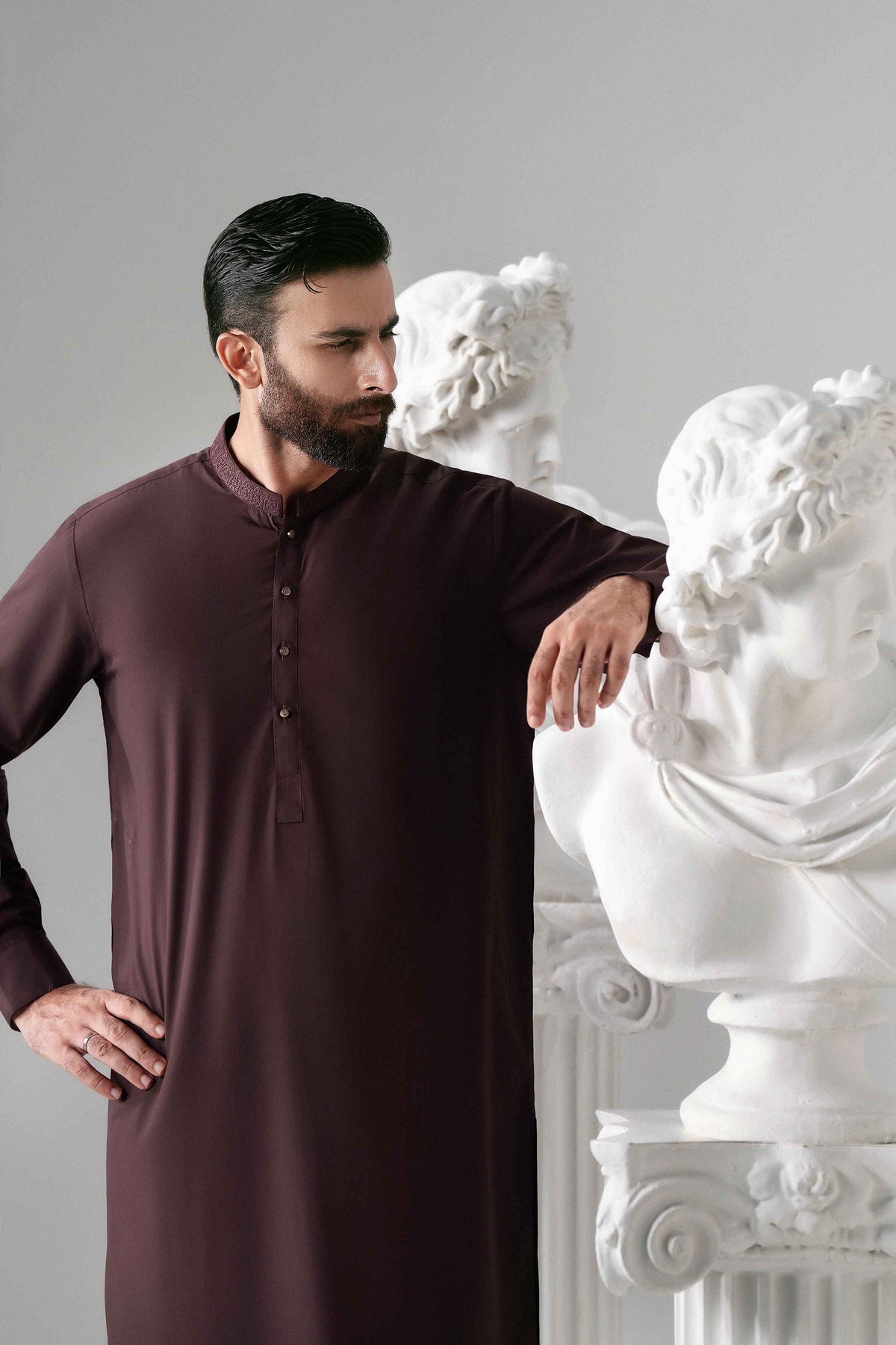 2 Piece - Embroidered Suit - NLWS26-15 – Men’s Stitched Collection | Nishat | Shop Online