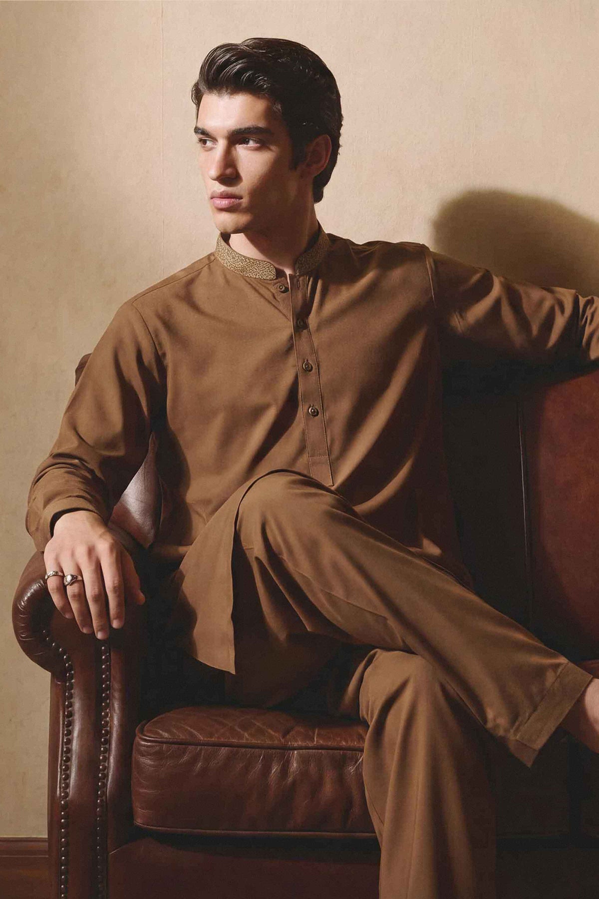 2 Piece - Embroidered Suit - NLWS26-18 – Men’s Stitched Collection | Nishat | Shop Online