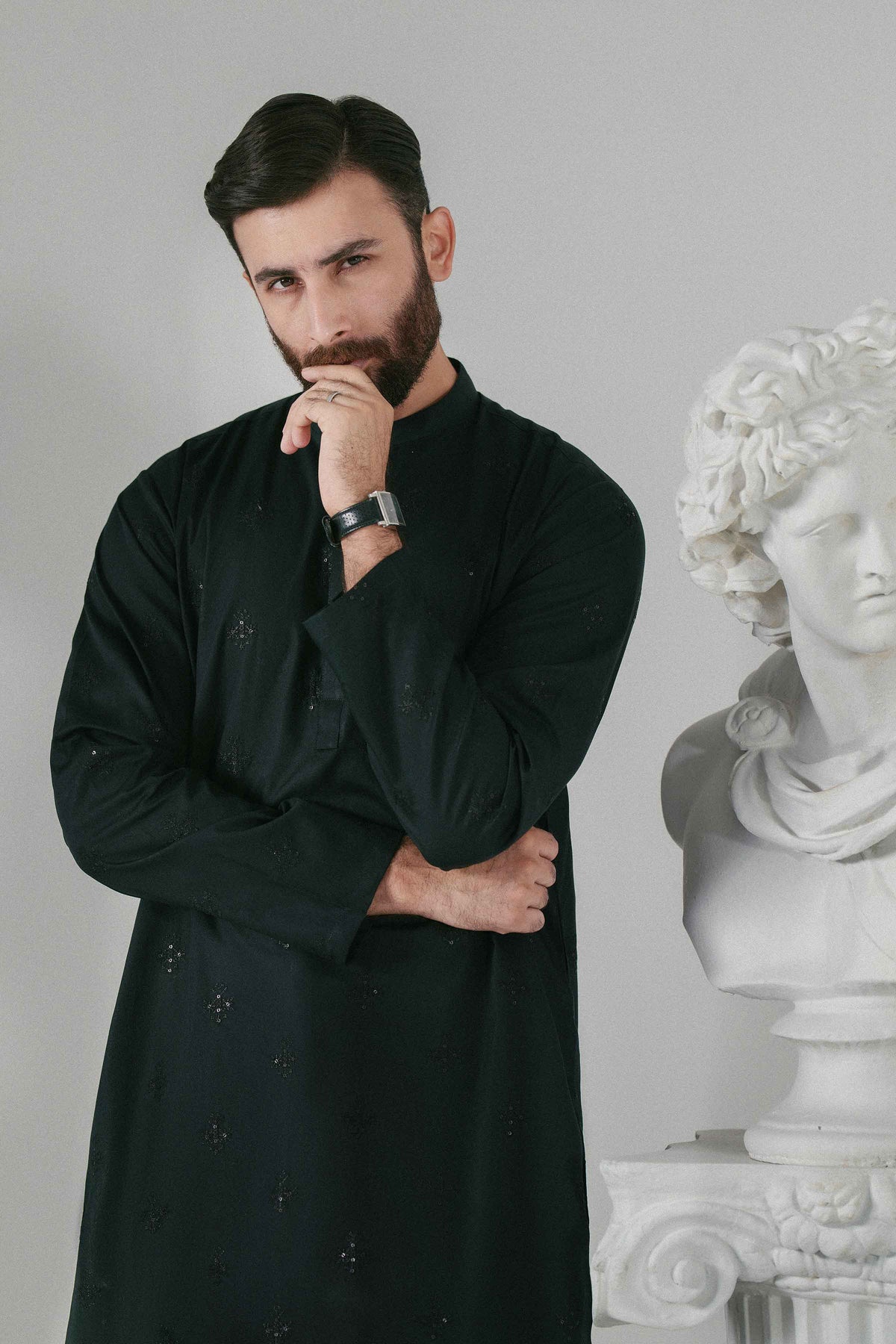 Embroidered Kurta - NLWS26-31 – Men’s Stitched Collection | Nishat | Shop Online