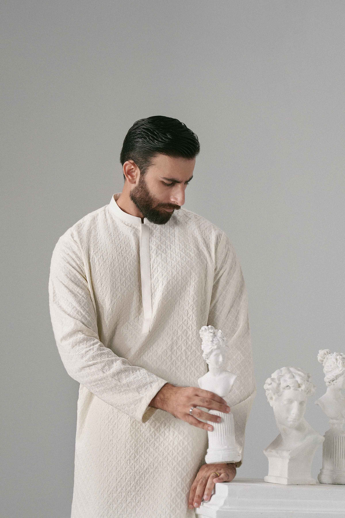 2 Piece - Embroidered Suit - NLWS26-24 – Men’s Stitched Collection | Nishat | Shop Online