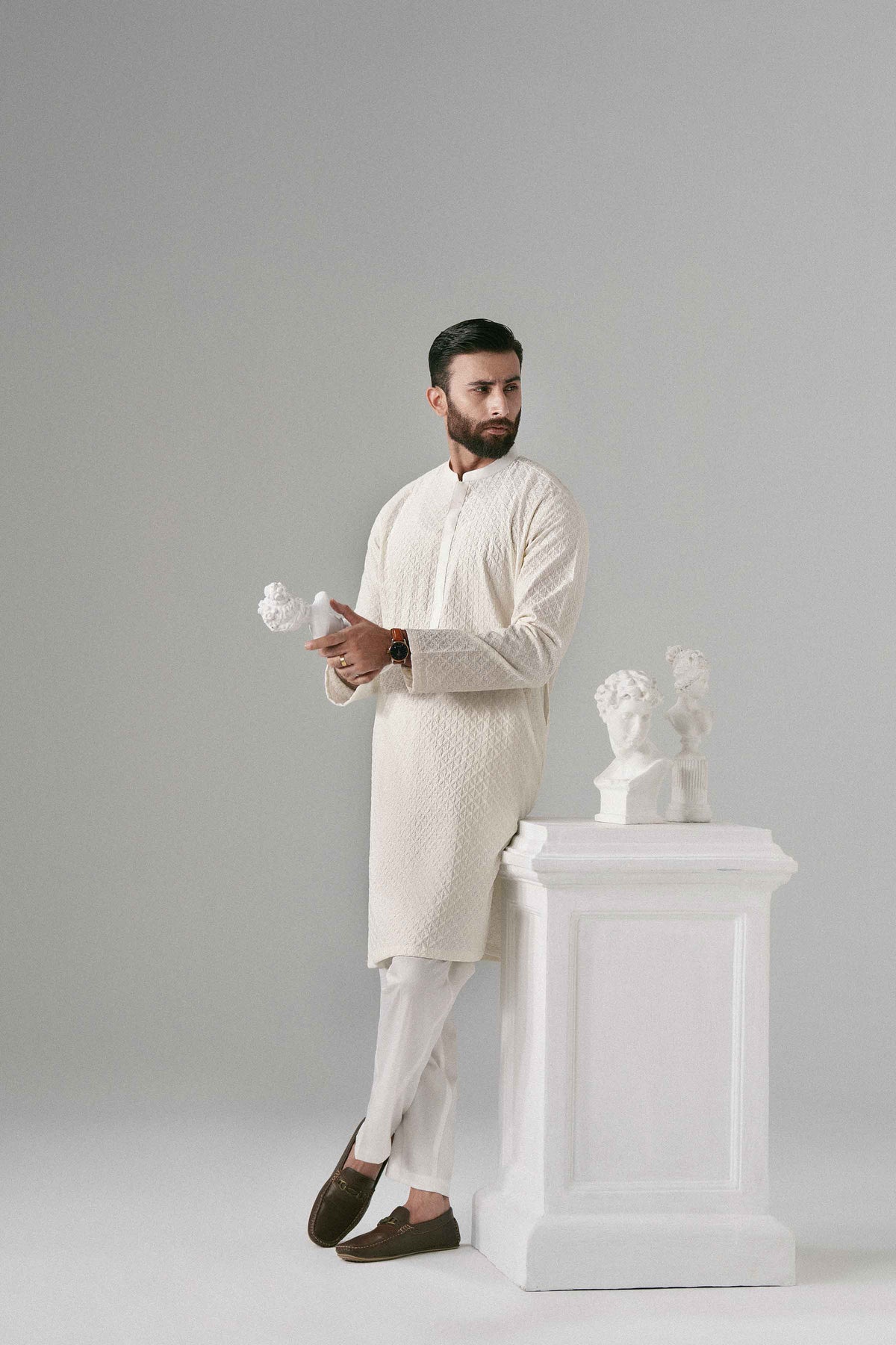 2 Piece - Embroidered Suit - NLWS26-24 – Men’s Stitched Collection | Nishat | Shop Online