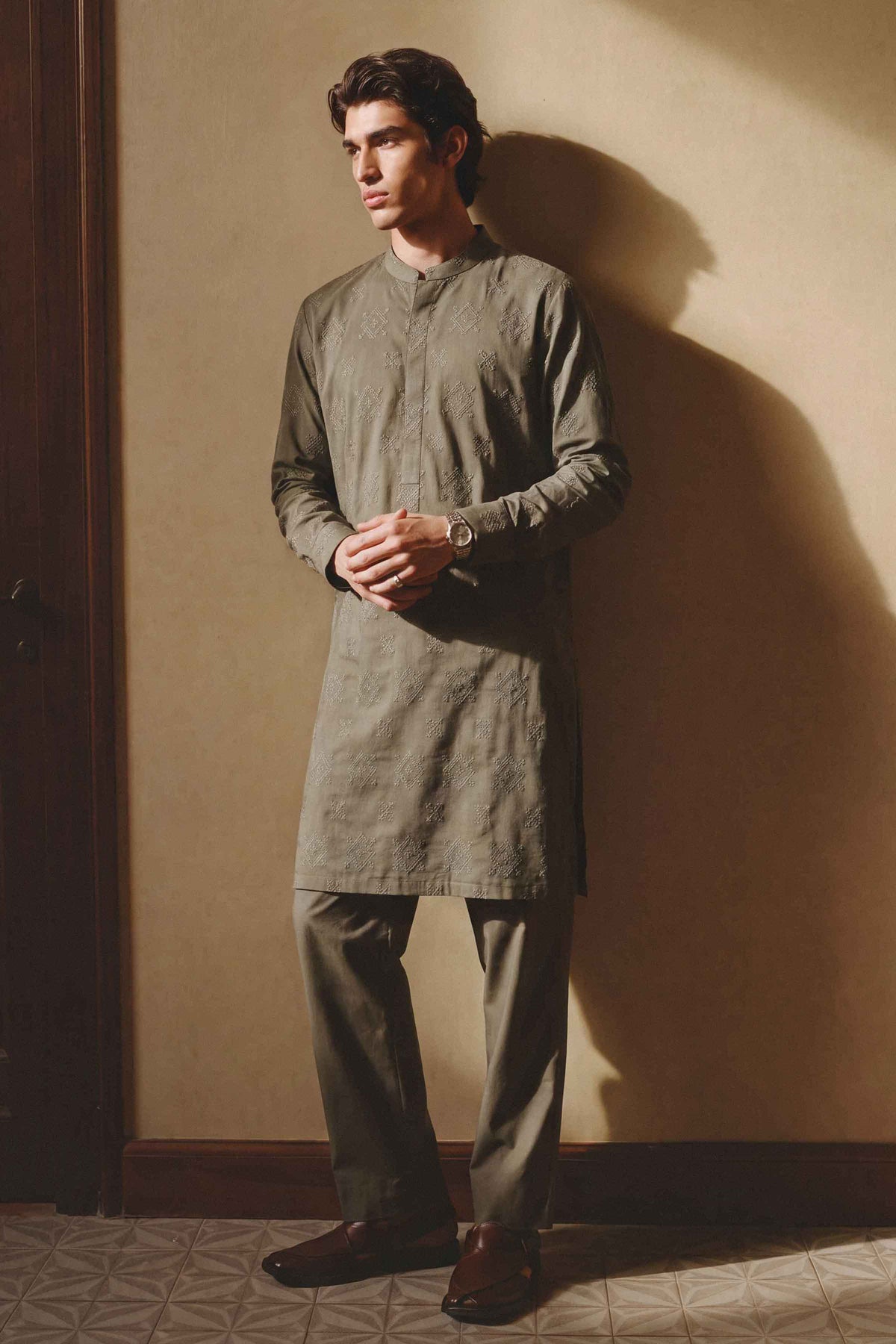 2 Piece - Embroidered Suit - NLWS26-25 – Men’s Stitched Collection | Nishat | Shop Online