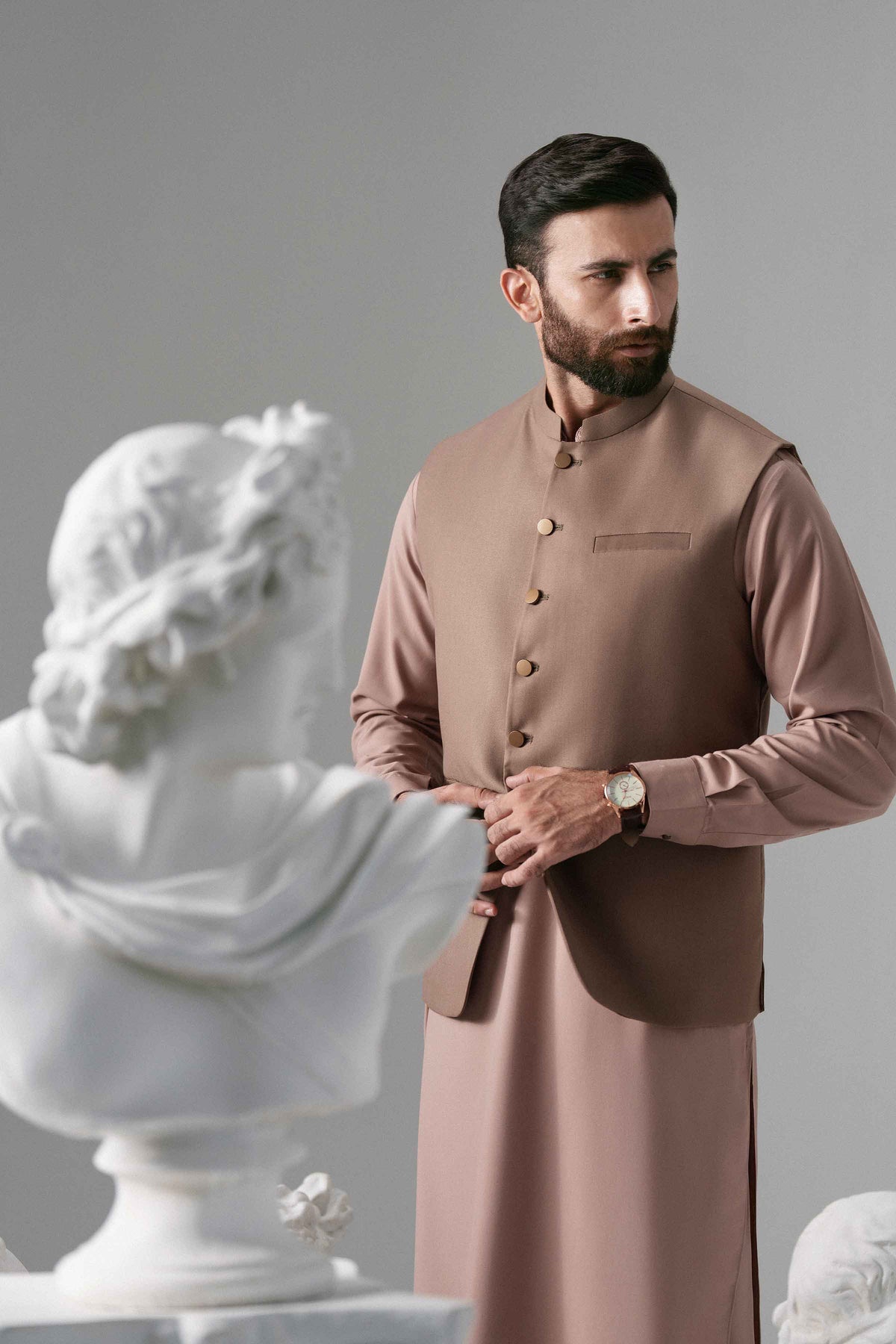 2 Piece - Embroidered Suit - NLWS26-20 – Men’s Stitched Collection | Nishat | Shop Online