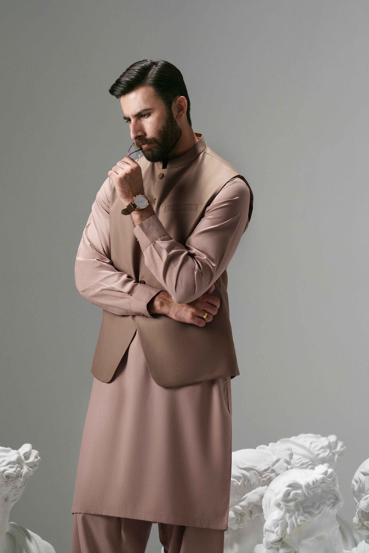 2 Piece - Embroidered Suit - NLWS26-20 – Men’s Stitched Collection | Nishat | Shop Online