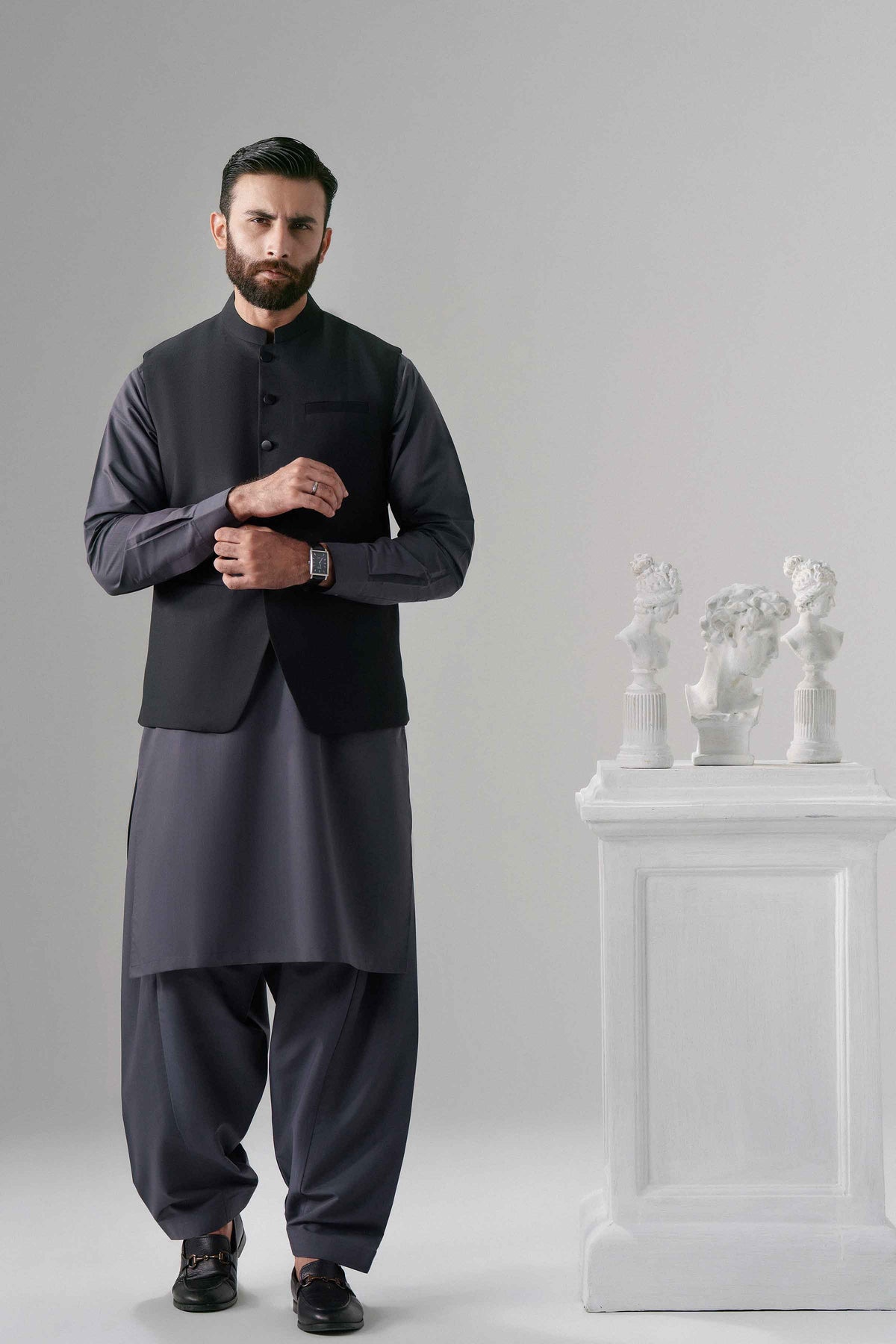 Basic Waistcoat - NLWS26-30 – Men’s Stitched Collection | Nishat | Shop Online
