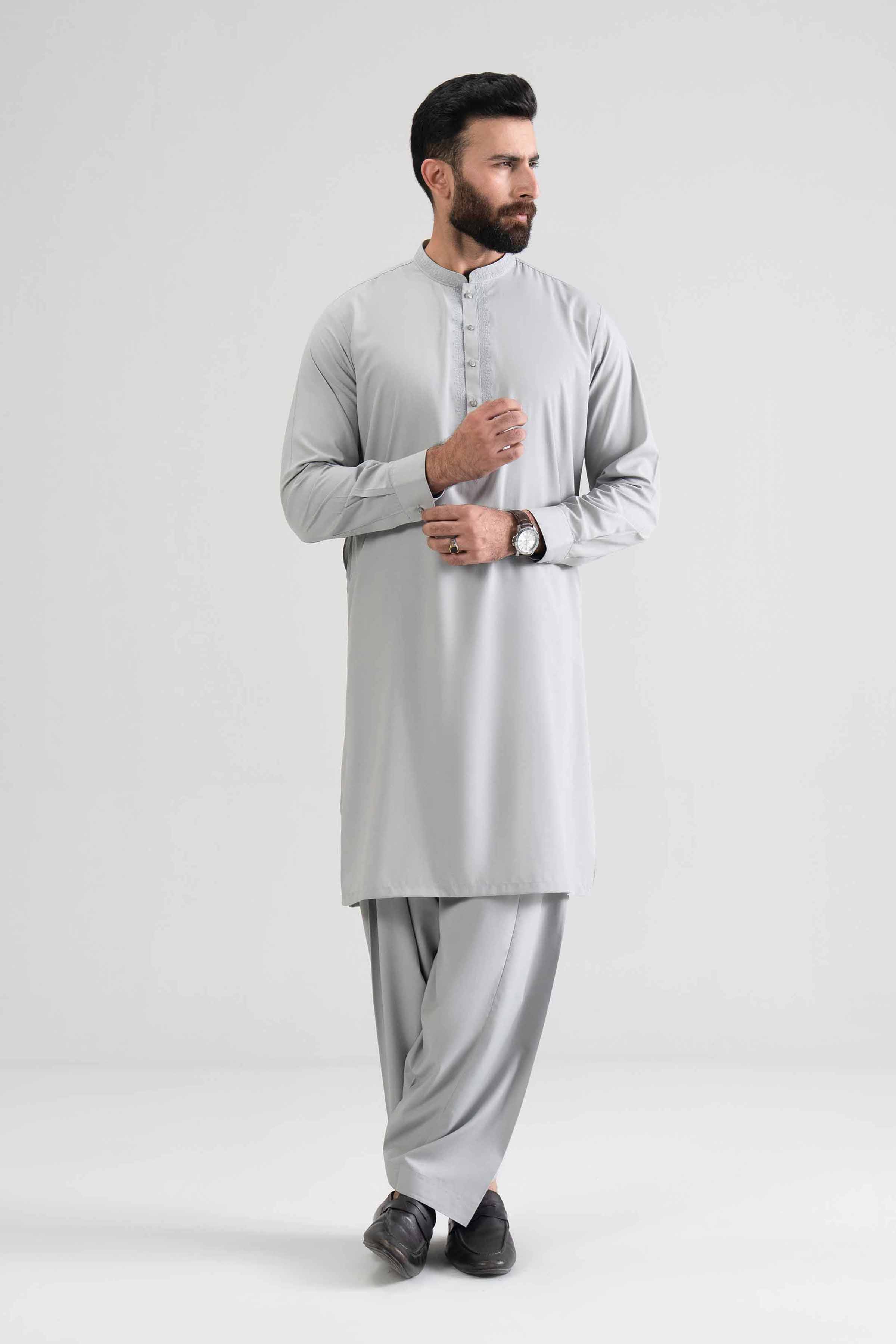 2 Piece - Embroidered Suit - NQ26-001  – Men’s Stitched Collection | Nishat | Shop Online