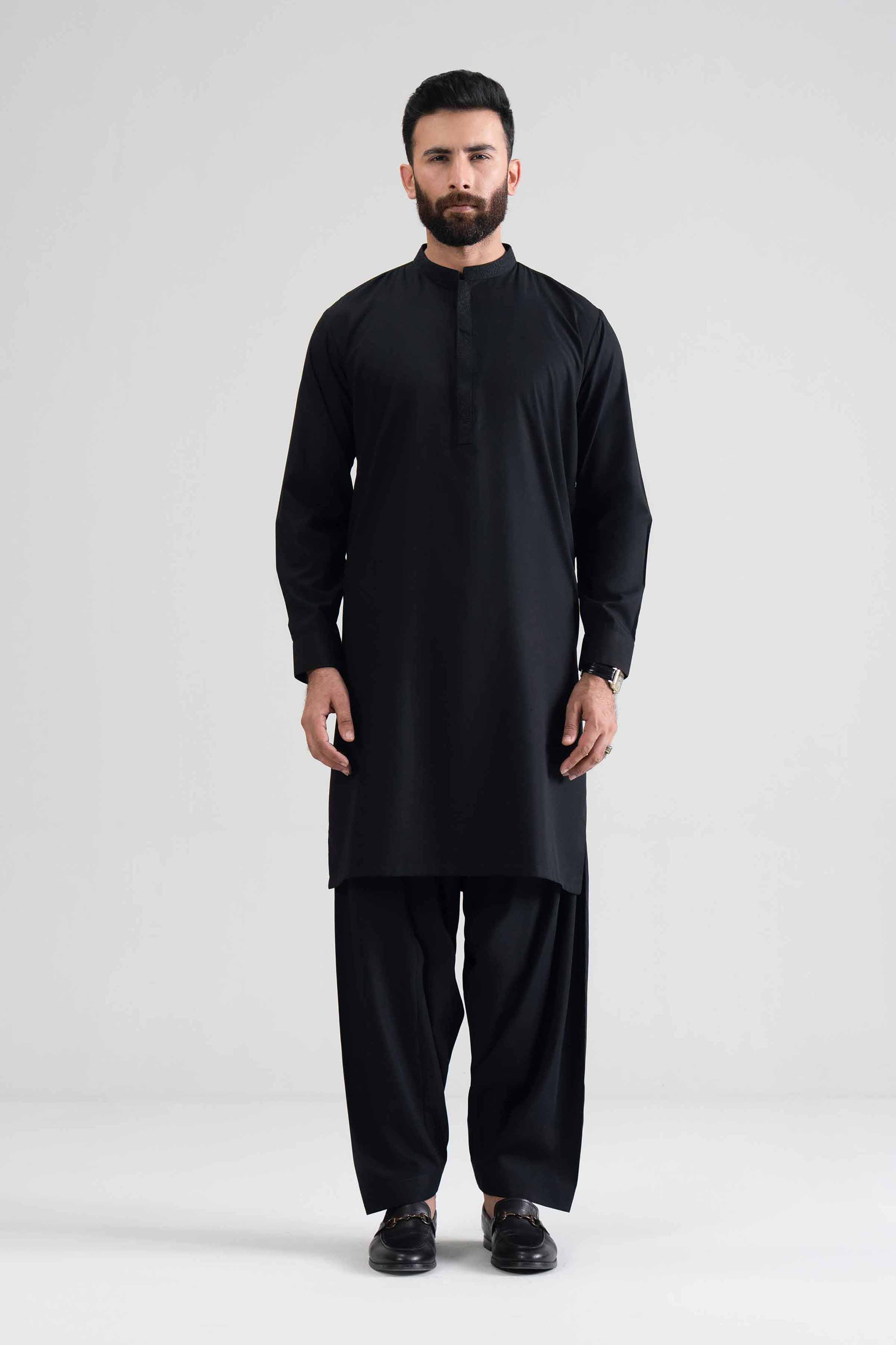 2 Piece - Embroidered Suit - NQ26-002  – Men’s Stitched Collection | Nishat | Shop Online