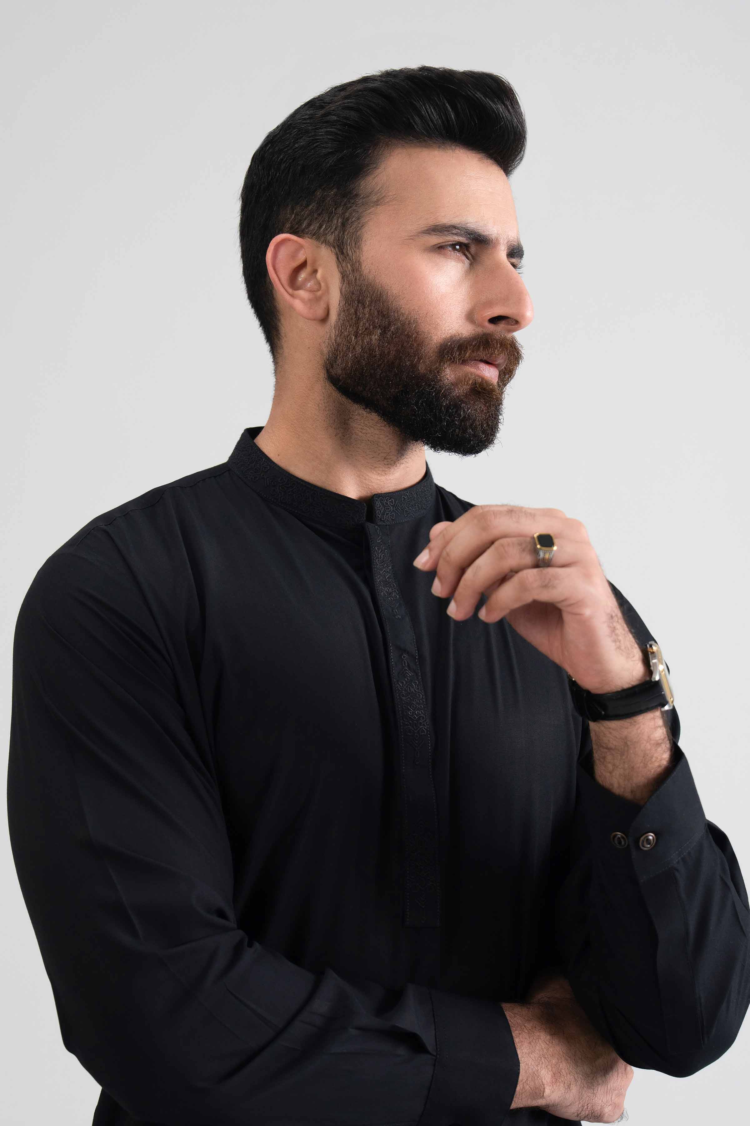 2 Piece - Embroidered Suit - NQ26-002  – Men’s Stitched Collection | Nishat | Shop Online