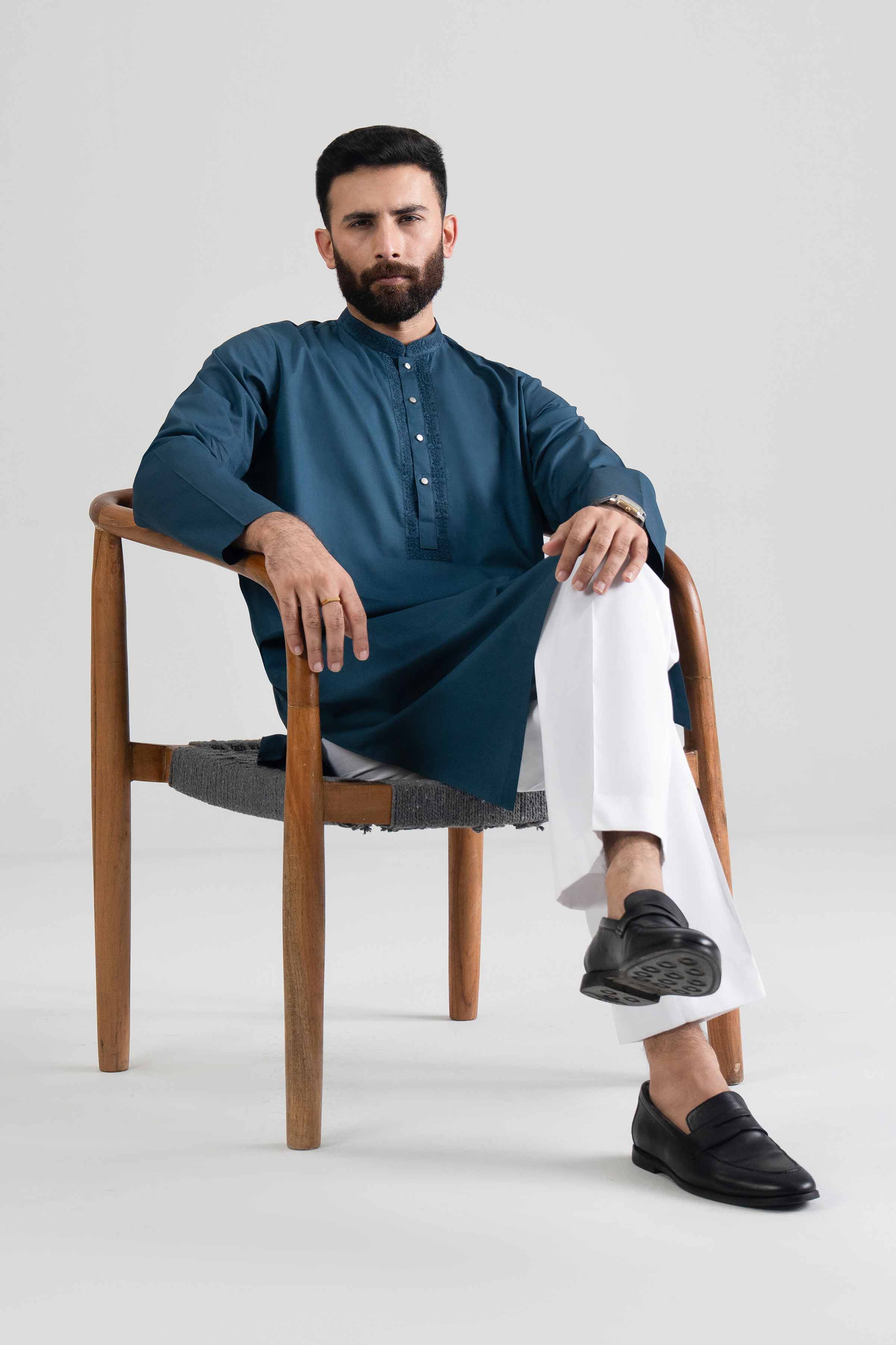 Embroidered Kurta - NQ26-008