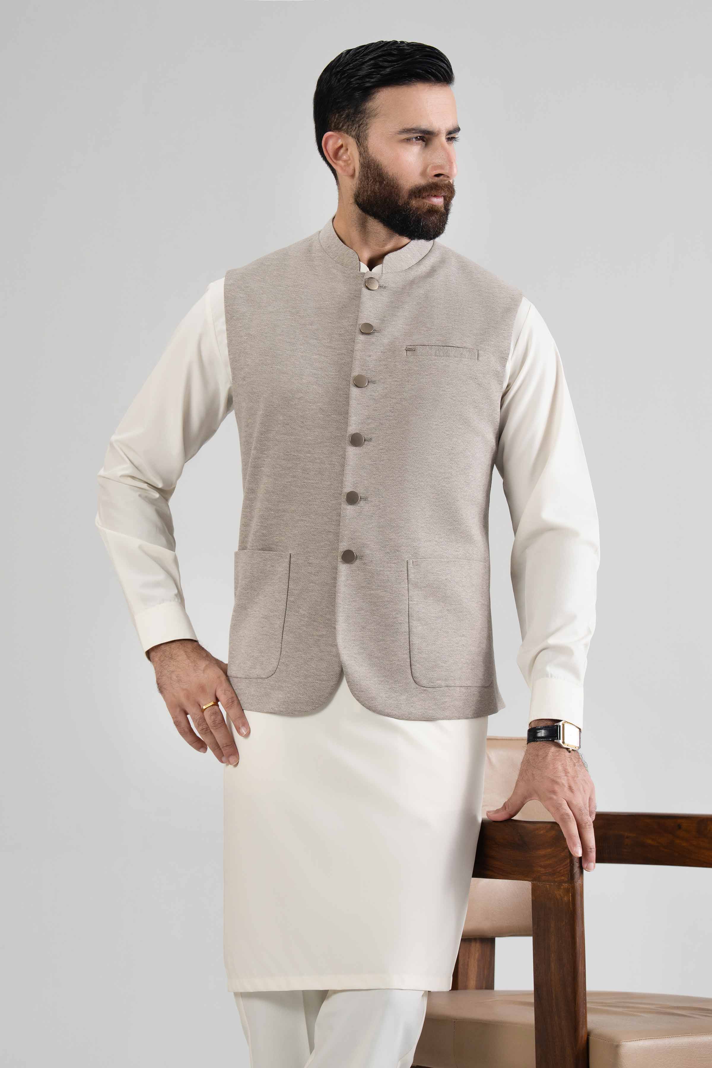 3 Piece - Basic Suit - NQ26-012  – Men’s Stitched Collection | Nishat | Shop Online