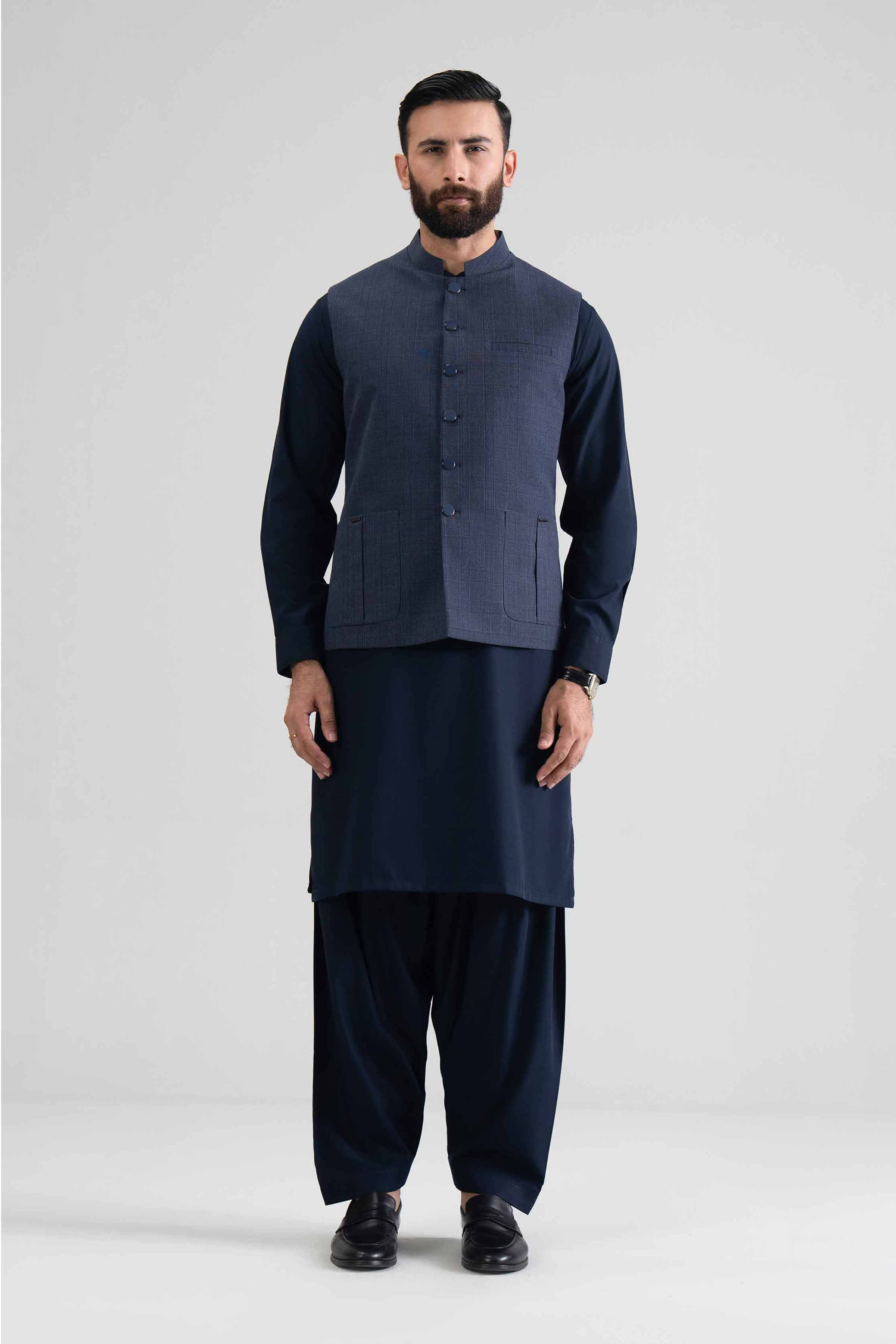 3 Piece - Basic Suit - NQ26-013  – Men’s Stitched Collection | Nishat | Shop Online