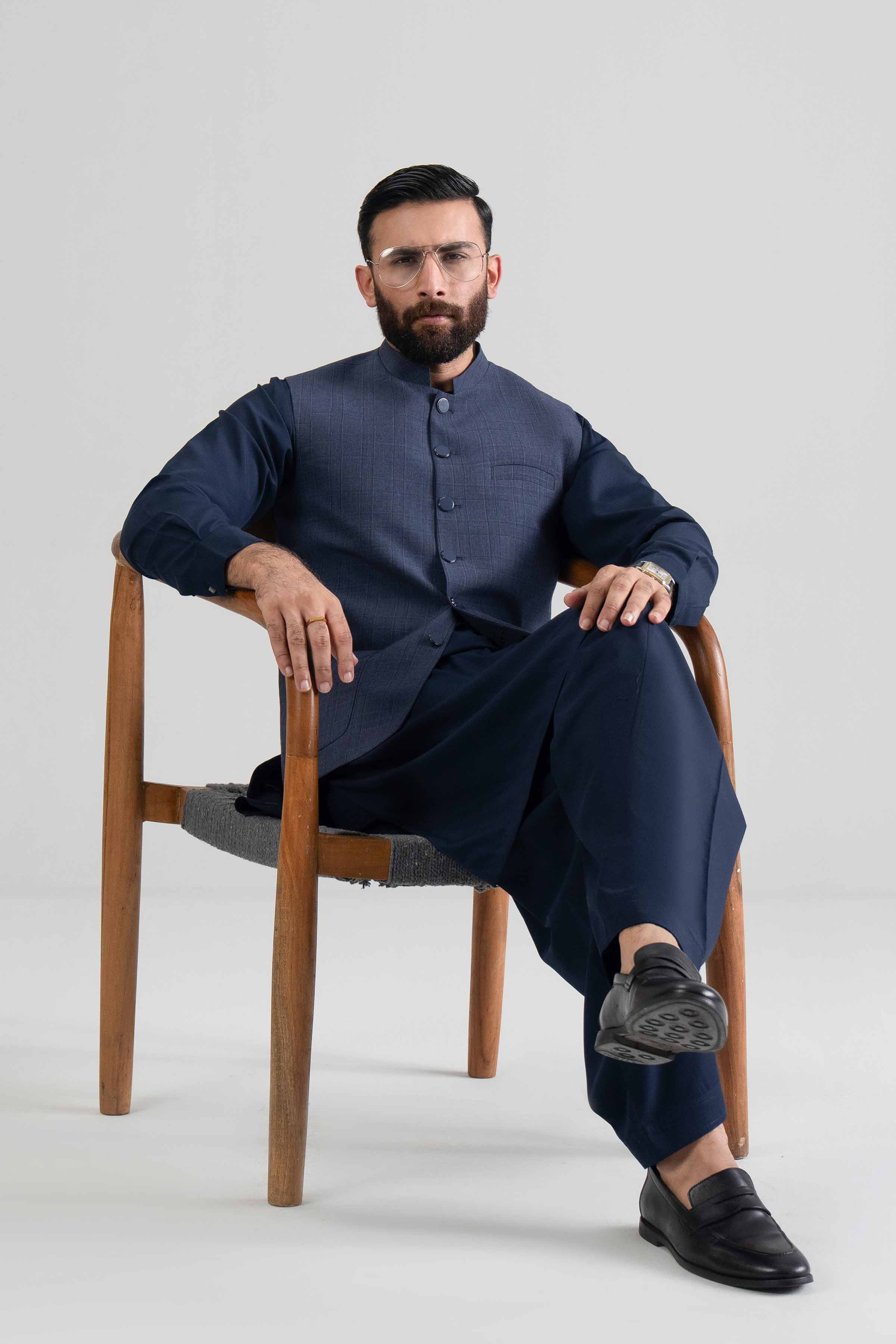 3 Piece - Basic Suit - NQ26-013  – Men’s Stitched Collection | Nishat | Shop Online