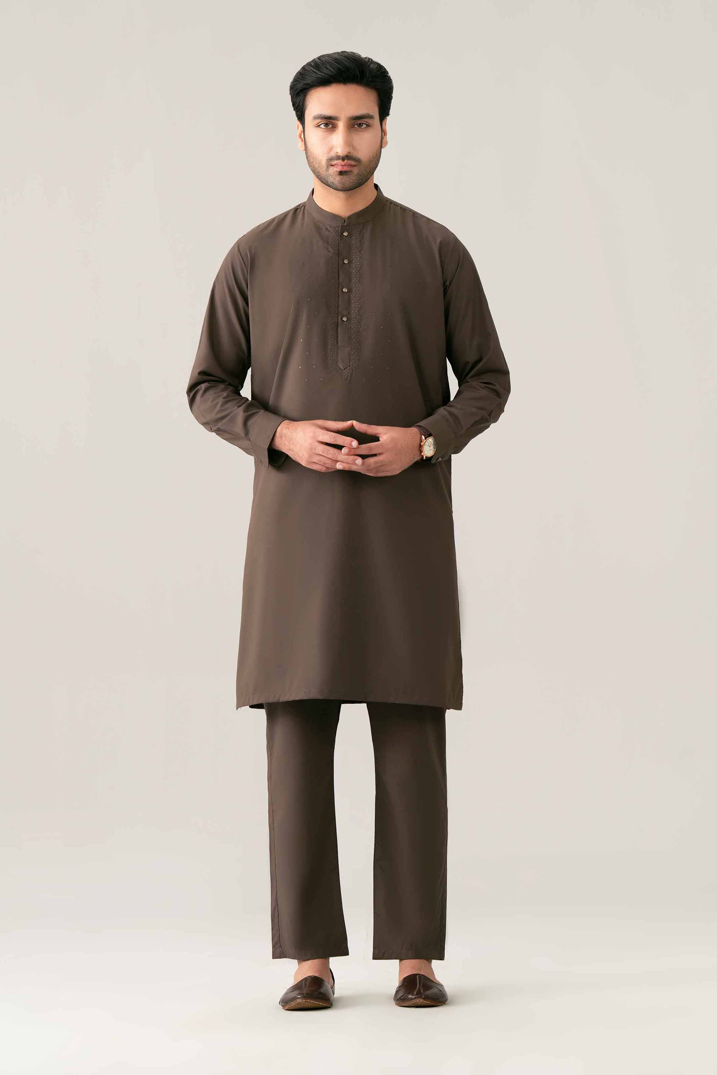 2 Piece - Embroidered Suit - NQ26-014