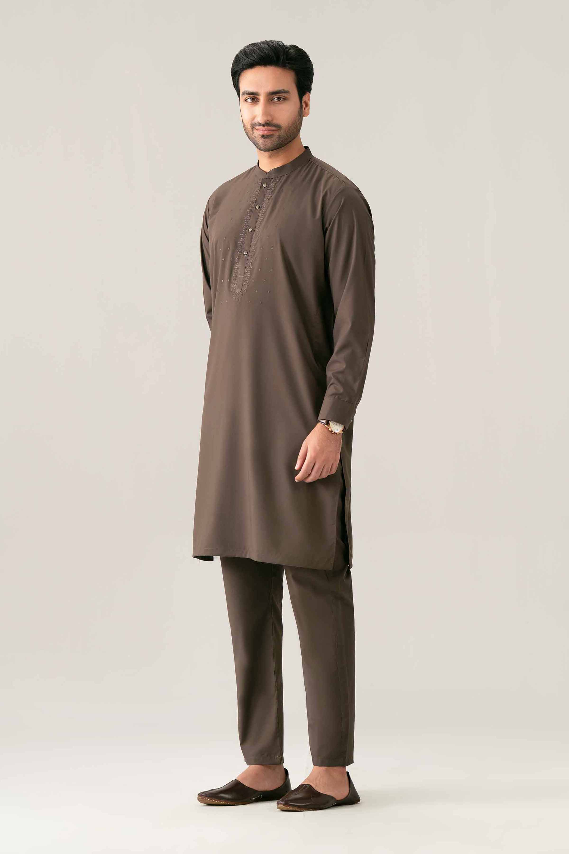 2 Piece - Embroidered Suit - NQ26-014