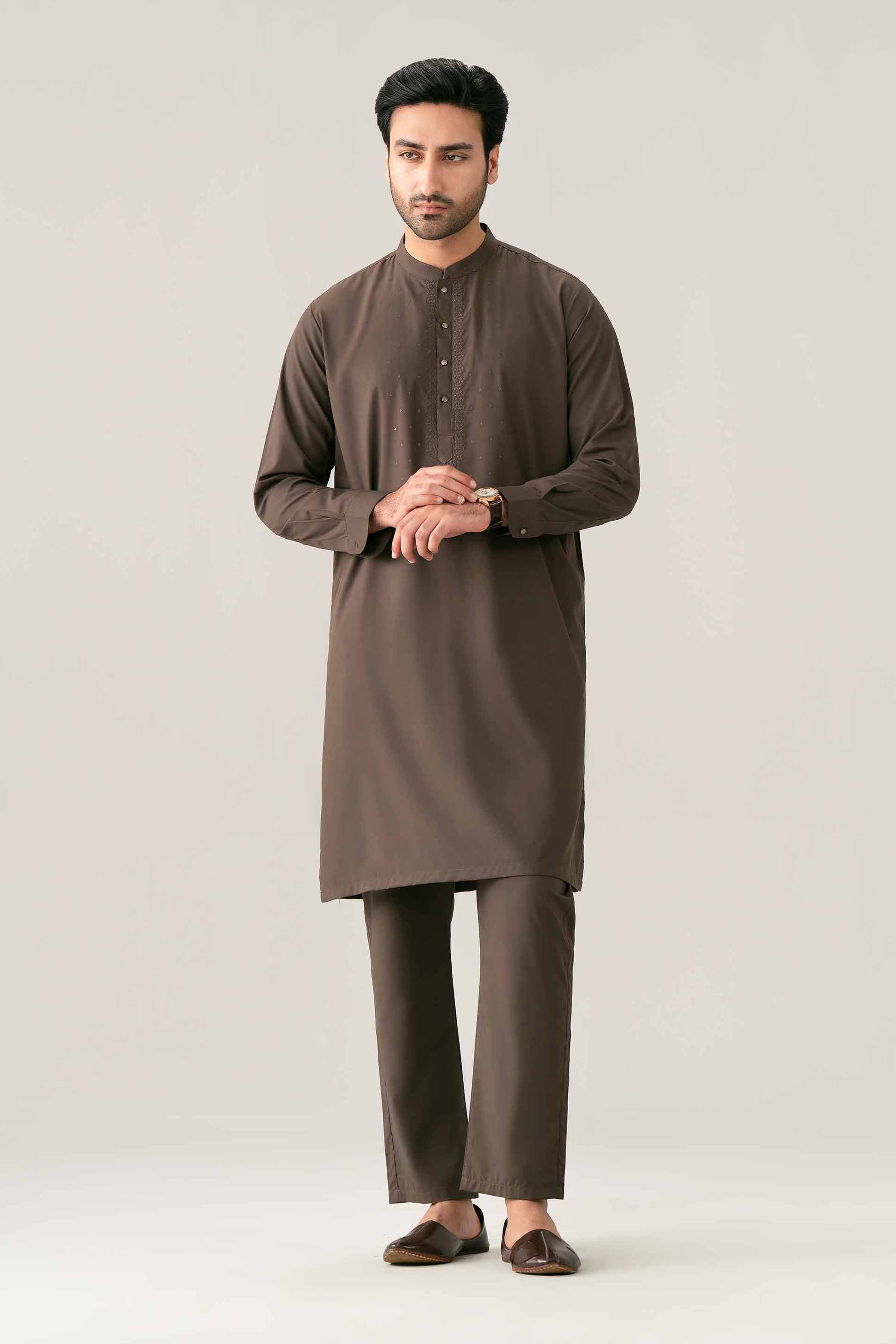 2 Piece - Embroidered Suit - NQ26-014