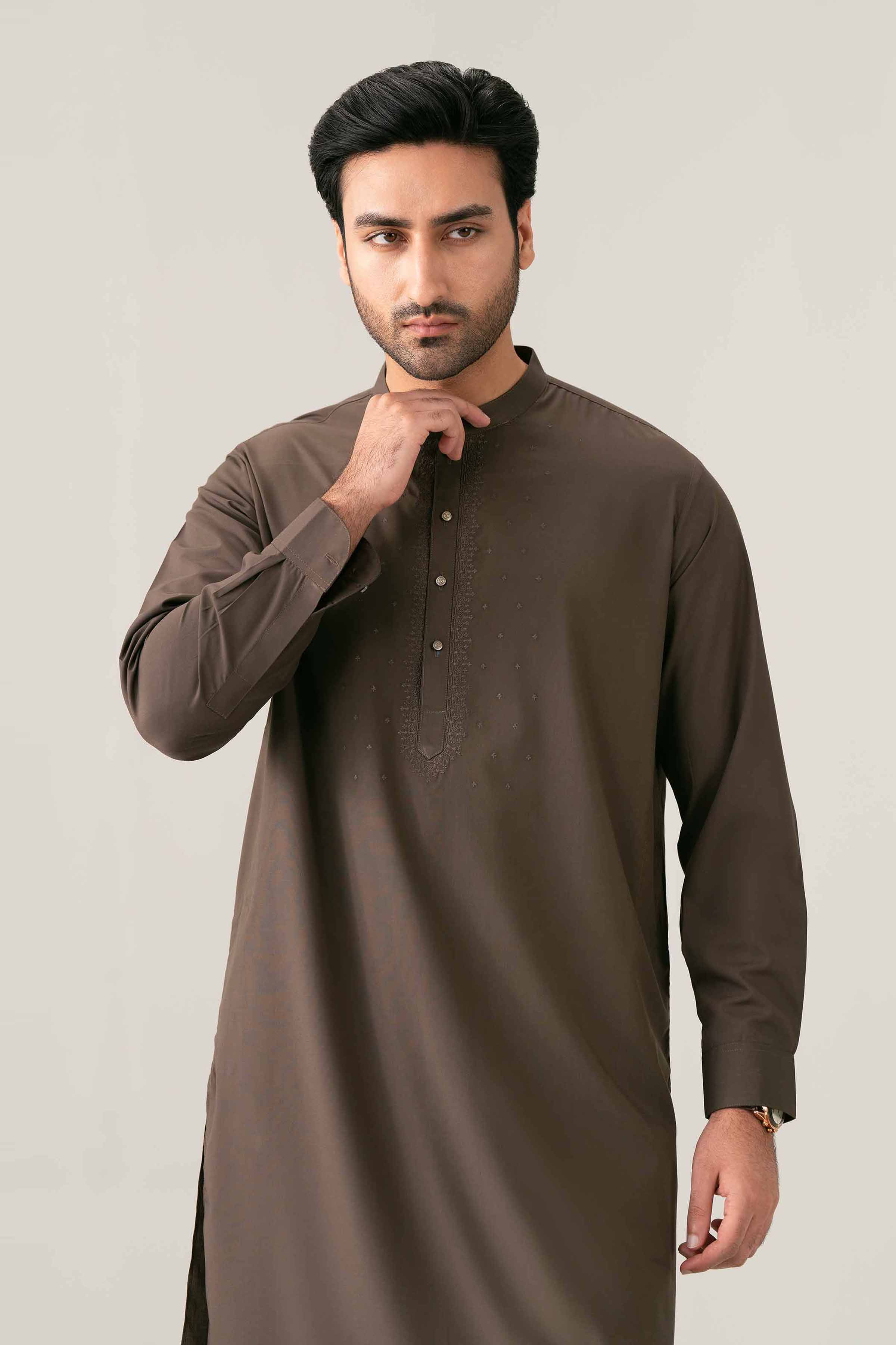 2 Piece - Embroidered Suit - NQ26-014