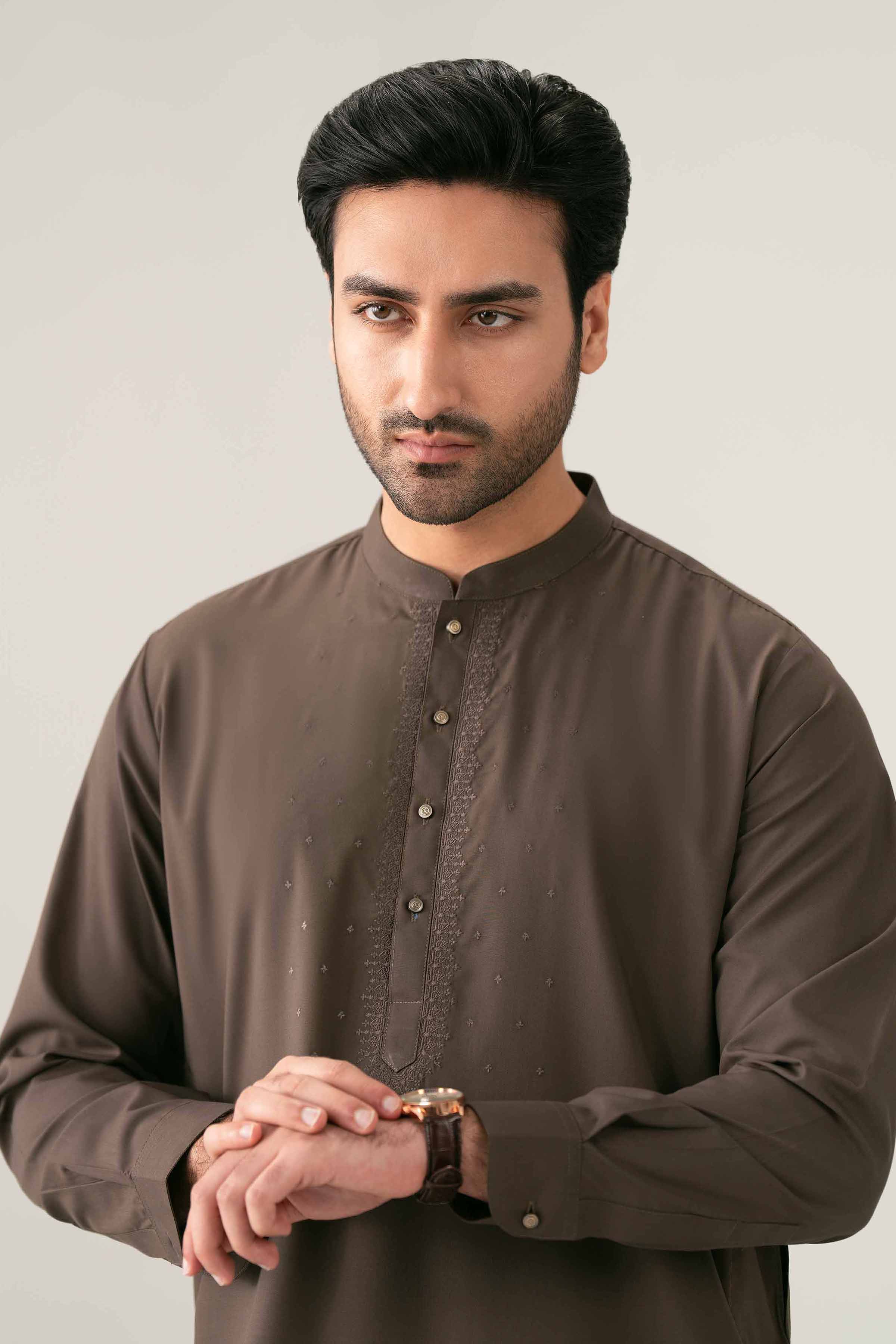 2 Piece - Embroidered Suit - NQ26-014