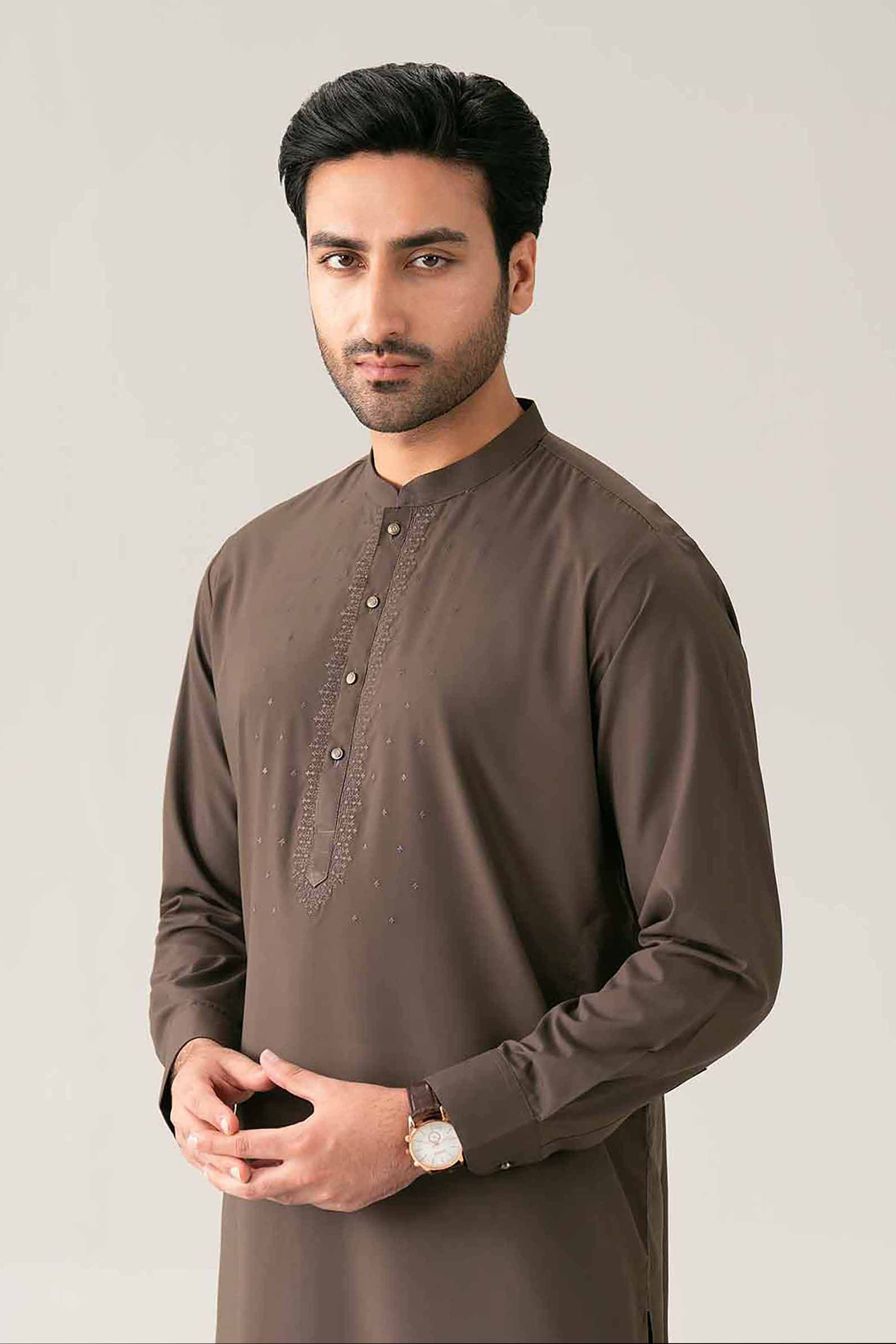 2 Piece - Embroidered Suit - NQ26-014