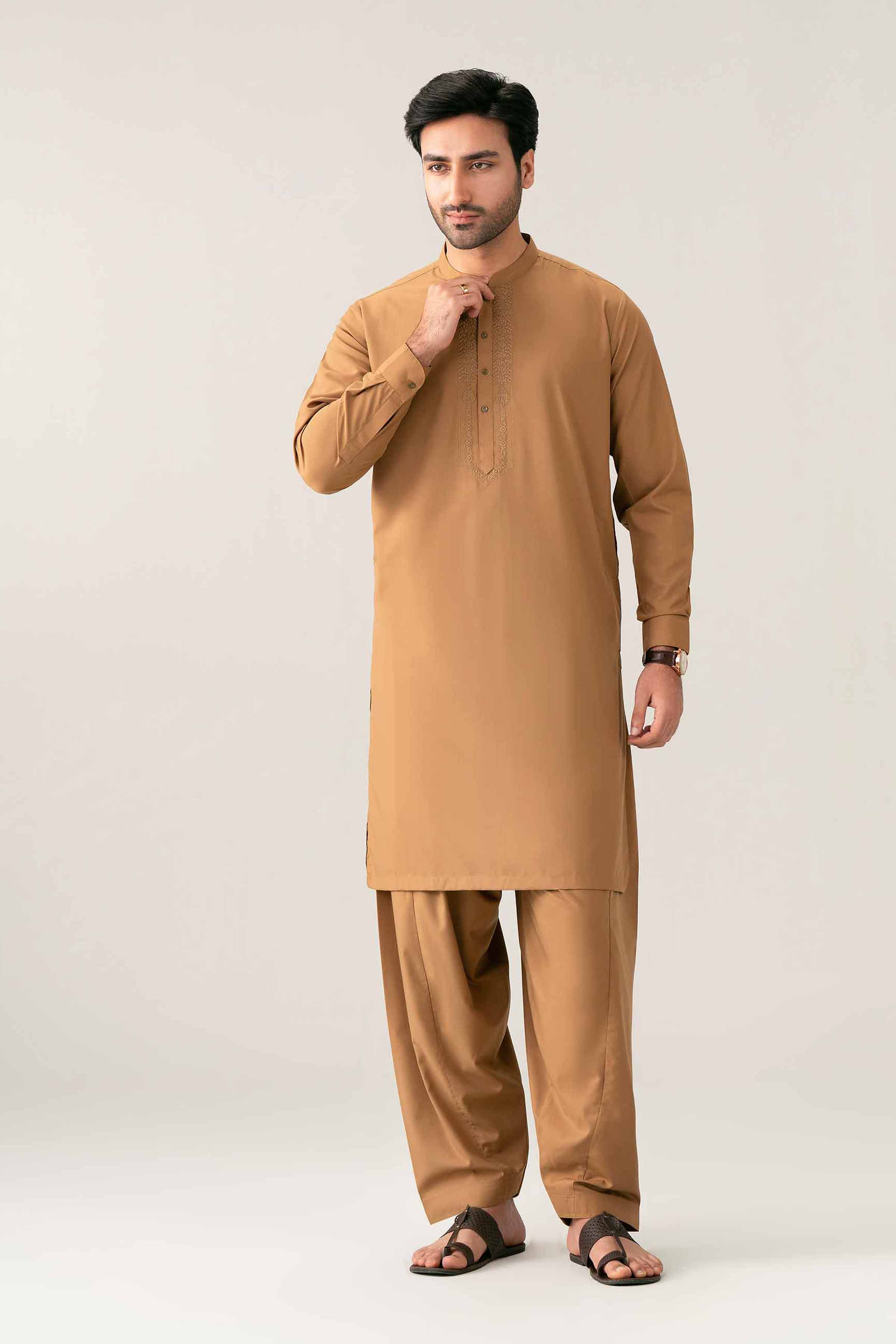 2 Piece - Embroidered Suit - NQ26-015