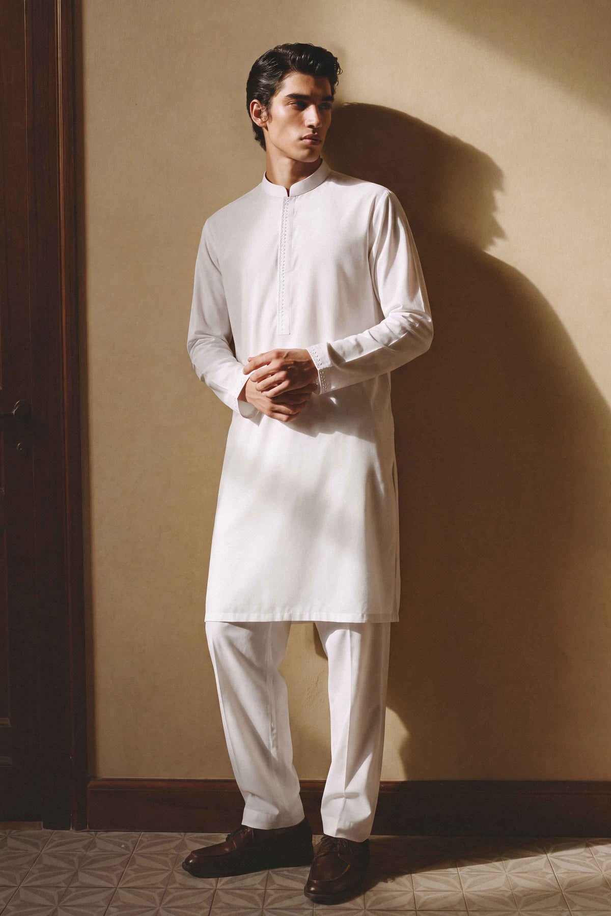 2 Piece - Embroidered Suit - NQ26-024