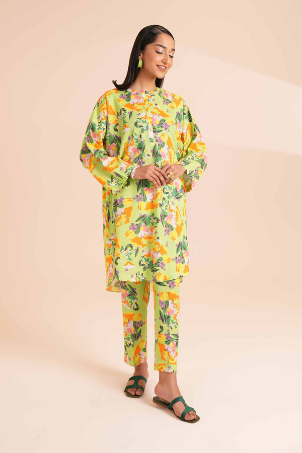 2 Piece - Printed Suit - PE24-314