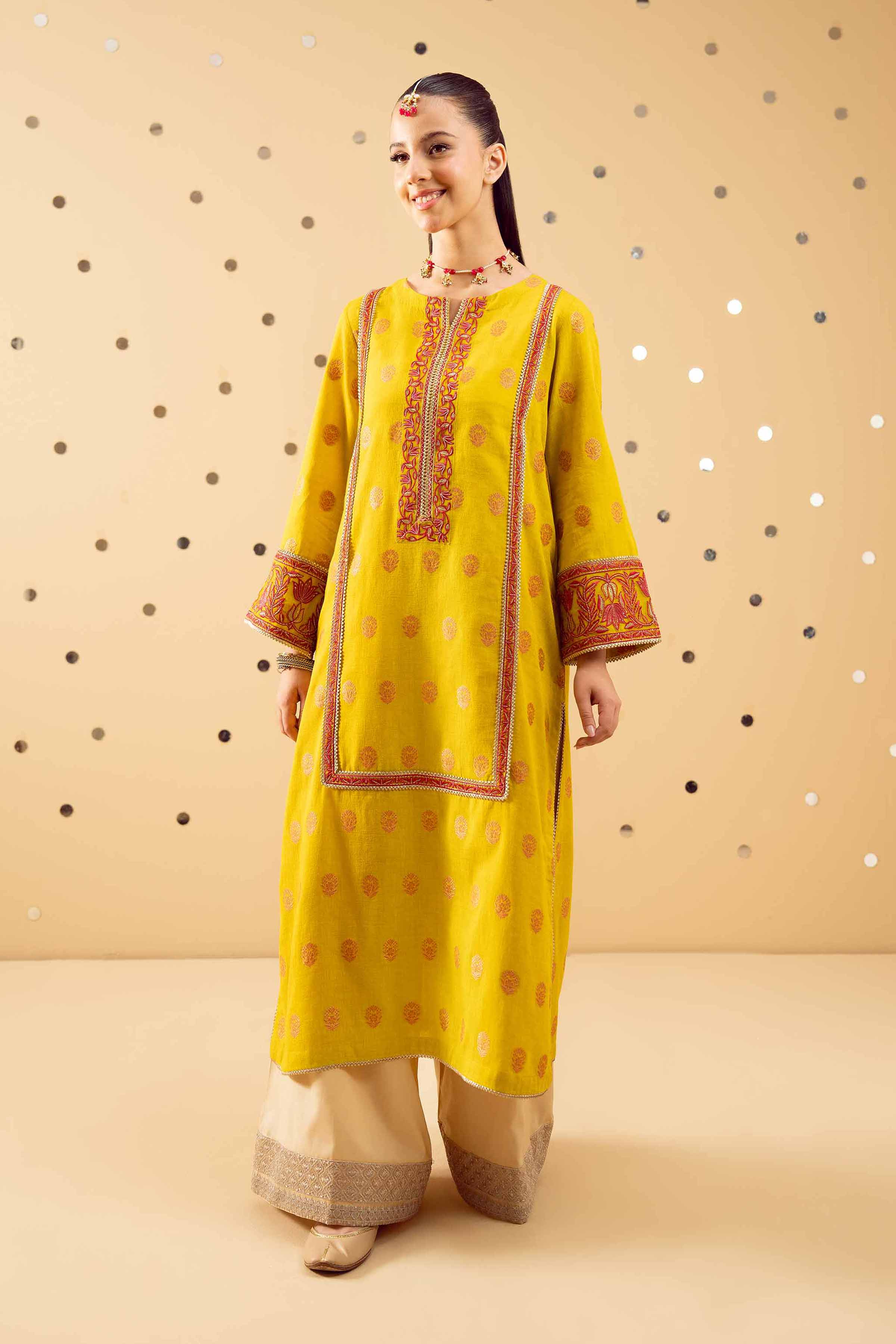 Embroidered Shirt - PE25-246 for Women - Pret Collection | Nishat | Shop Online