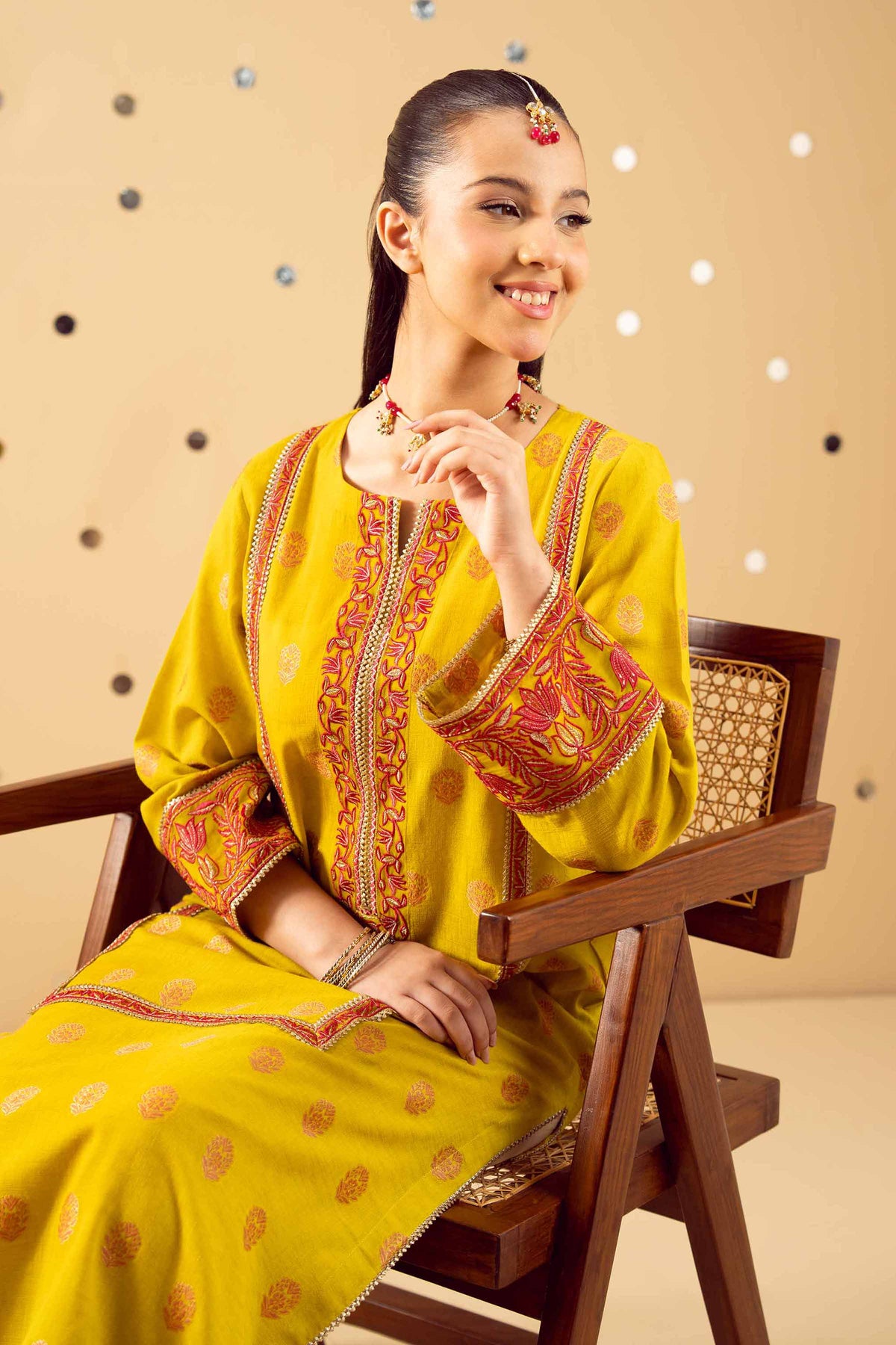 Embroidered Shirt - PE25-246 for Women - Pret Collection | Nishat | Shop Online