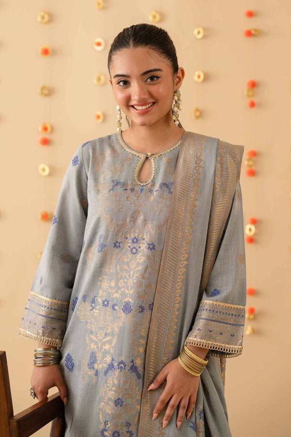 3 Piece - Basic Suit - PE25-47 for Women - Pret Collection | Nishat | Shop Online