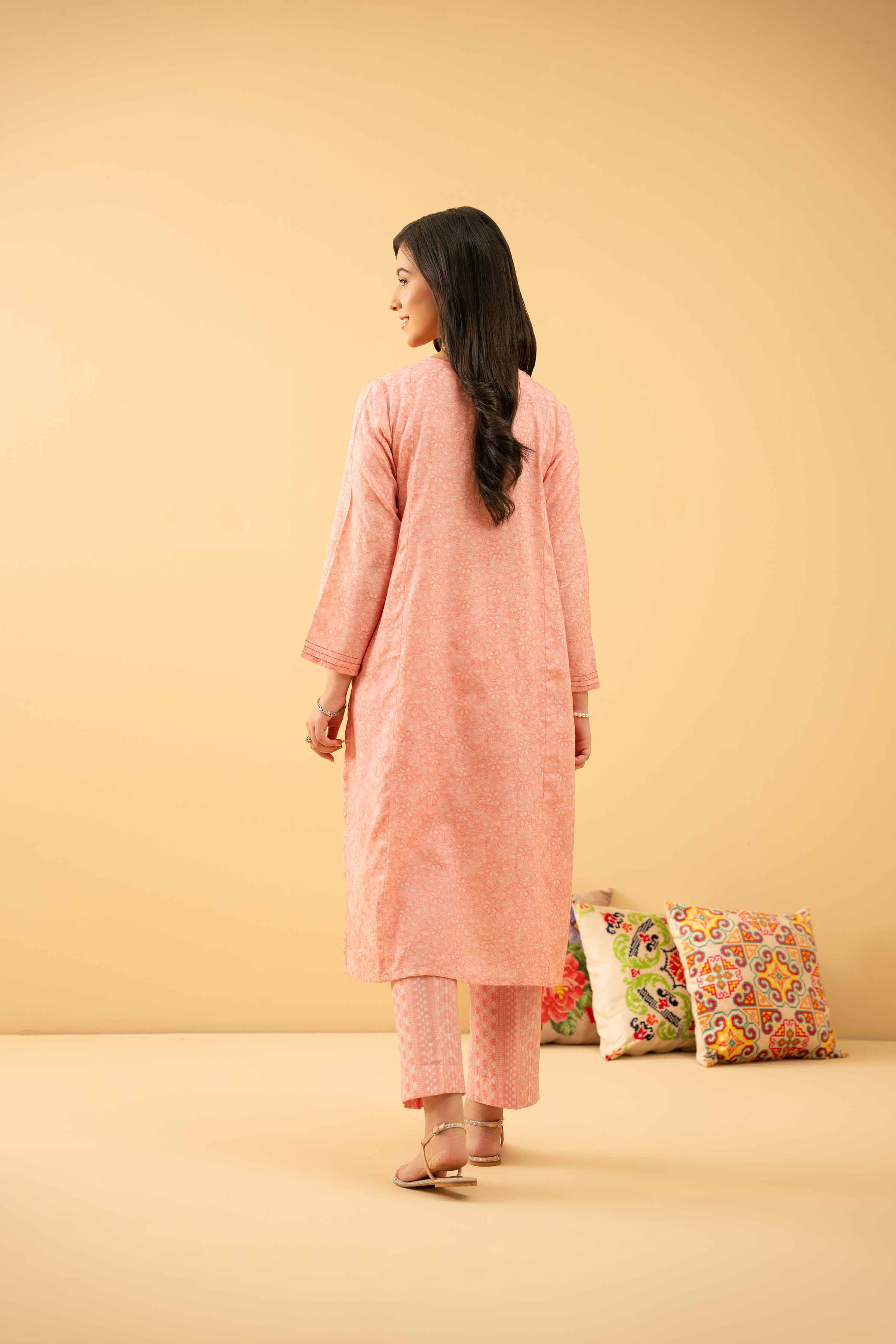 2 Piece - Printed Embroidered Suit - PE25-497 for Women - Pret Collection | Nishat | Shop Online