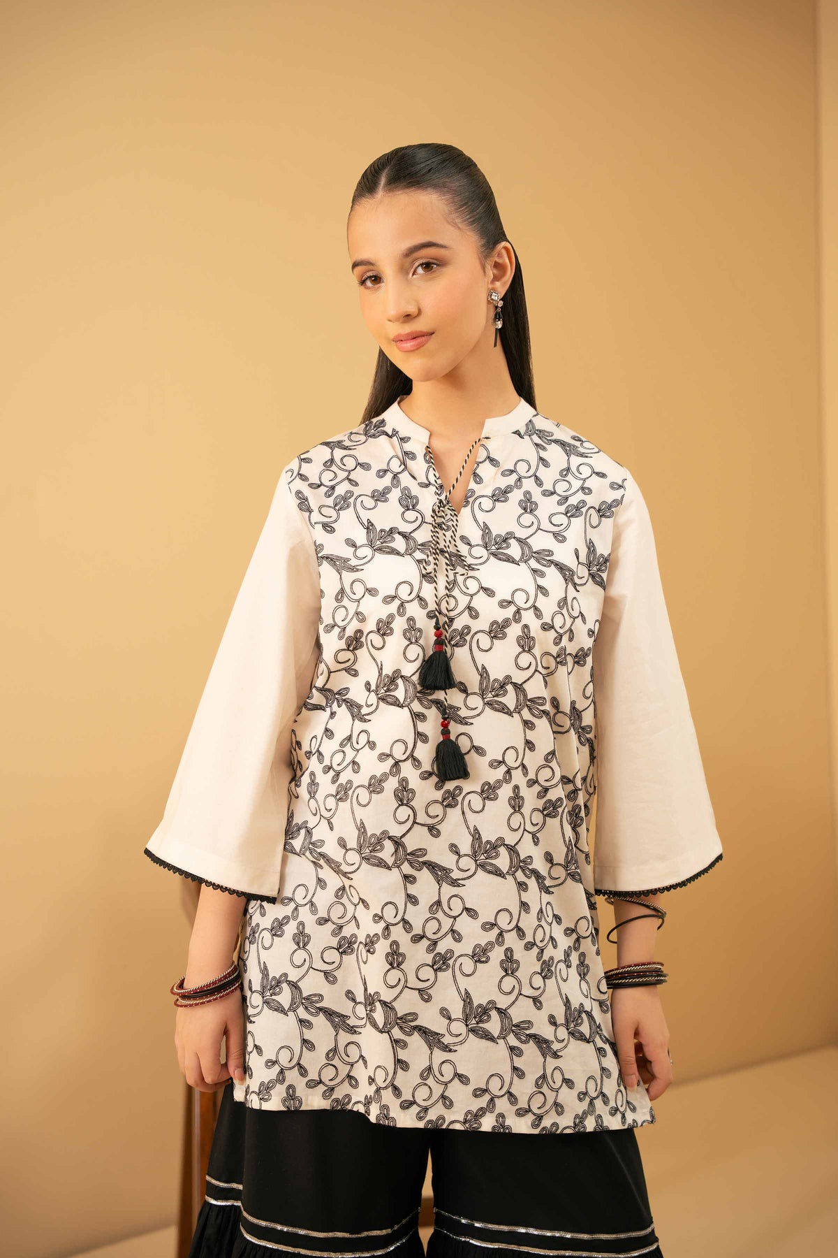 Embroidered Tunic - PE25-510 for Women - Pret Collection | Nishat | Shop Online
