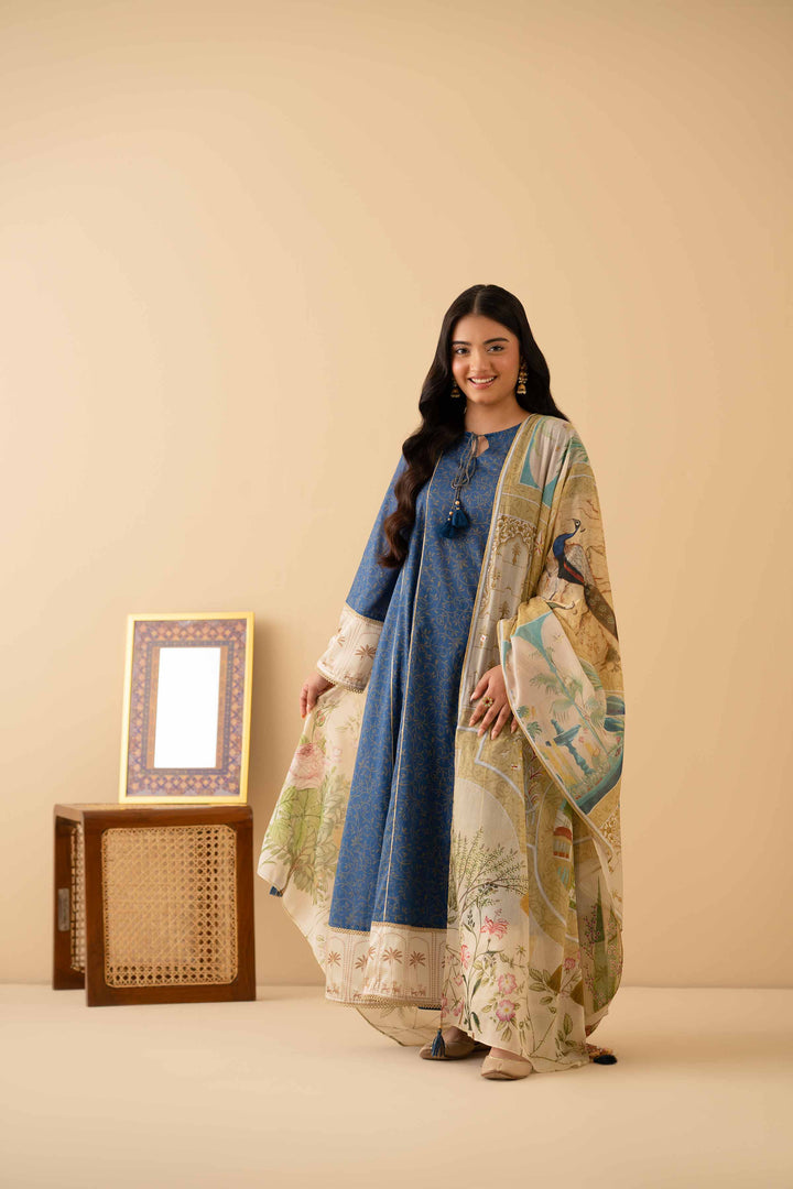 3 Piece - Printed Suit - PE25-512 for Women - Pret Collection | Nishat | Shop Online