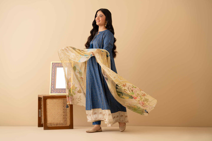 3 Piece - Printed Suit - PE25-512 for Women - Pret Collection | Nishat | Shop Online