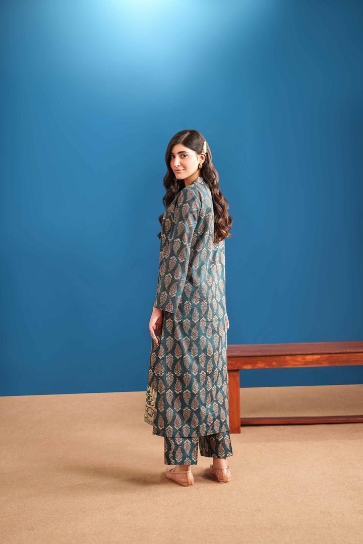 2 Piece - Printed Embroidered Suit - PE25-543 for Women - Pret Collection | Nishat | Shop Online