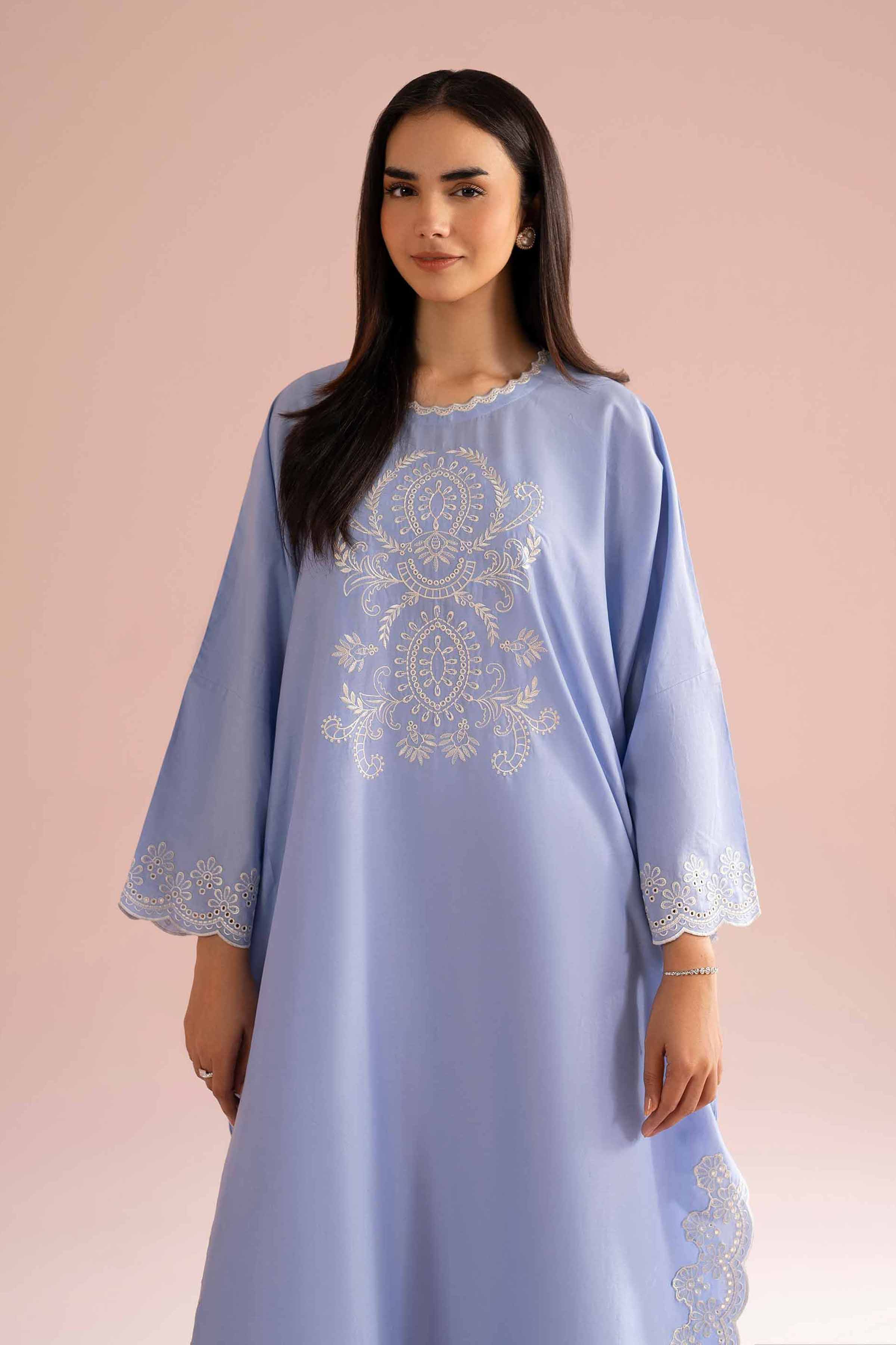 Embroidered Shirt - PE26-05 for Women - Pret Collection | Nishat | Shop Online