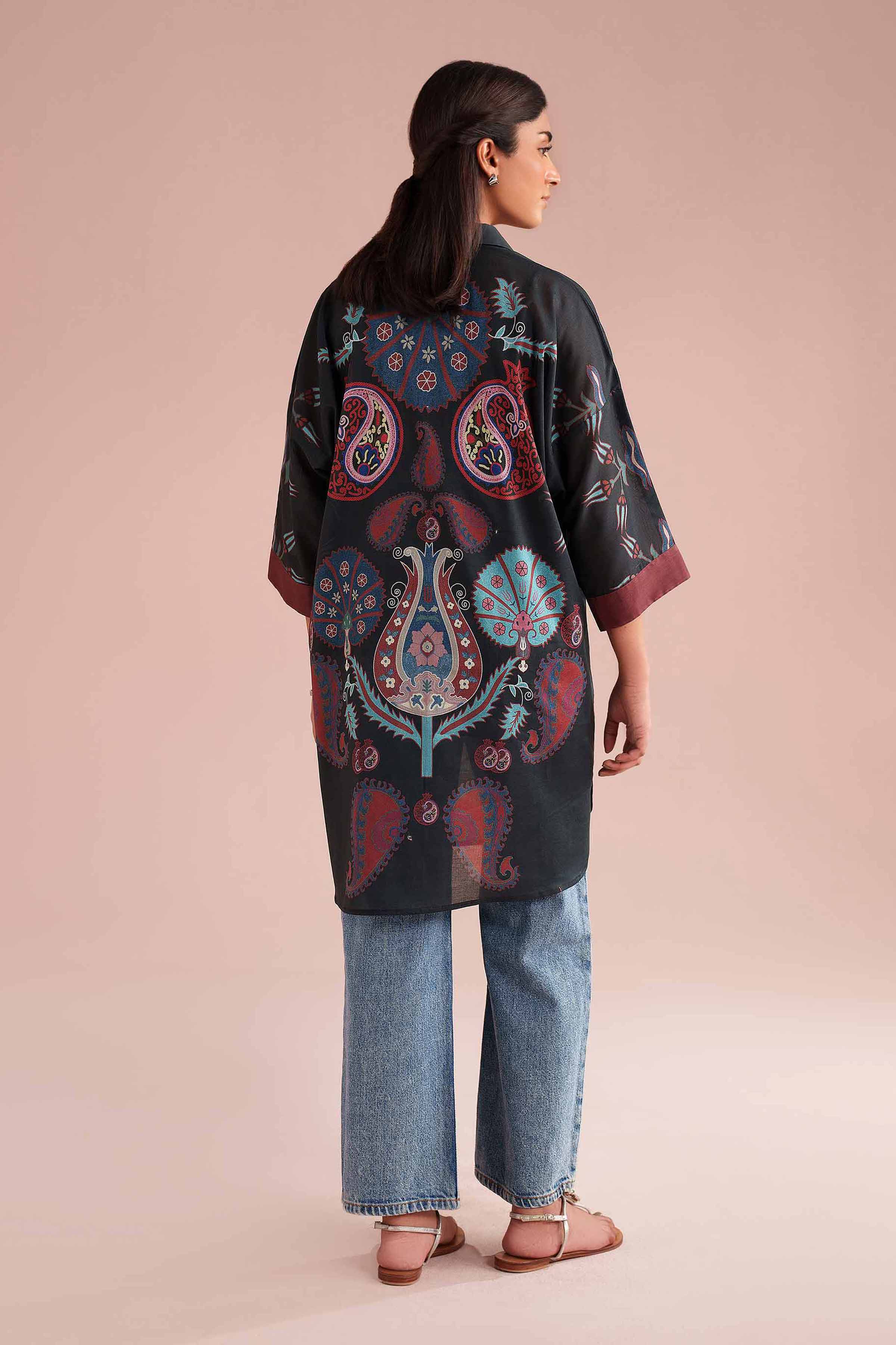 Printed Kimono - PE26-105 Pret Summer 2026 ( February )