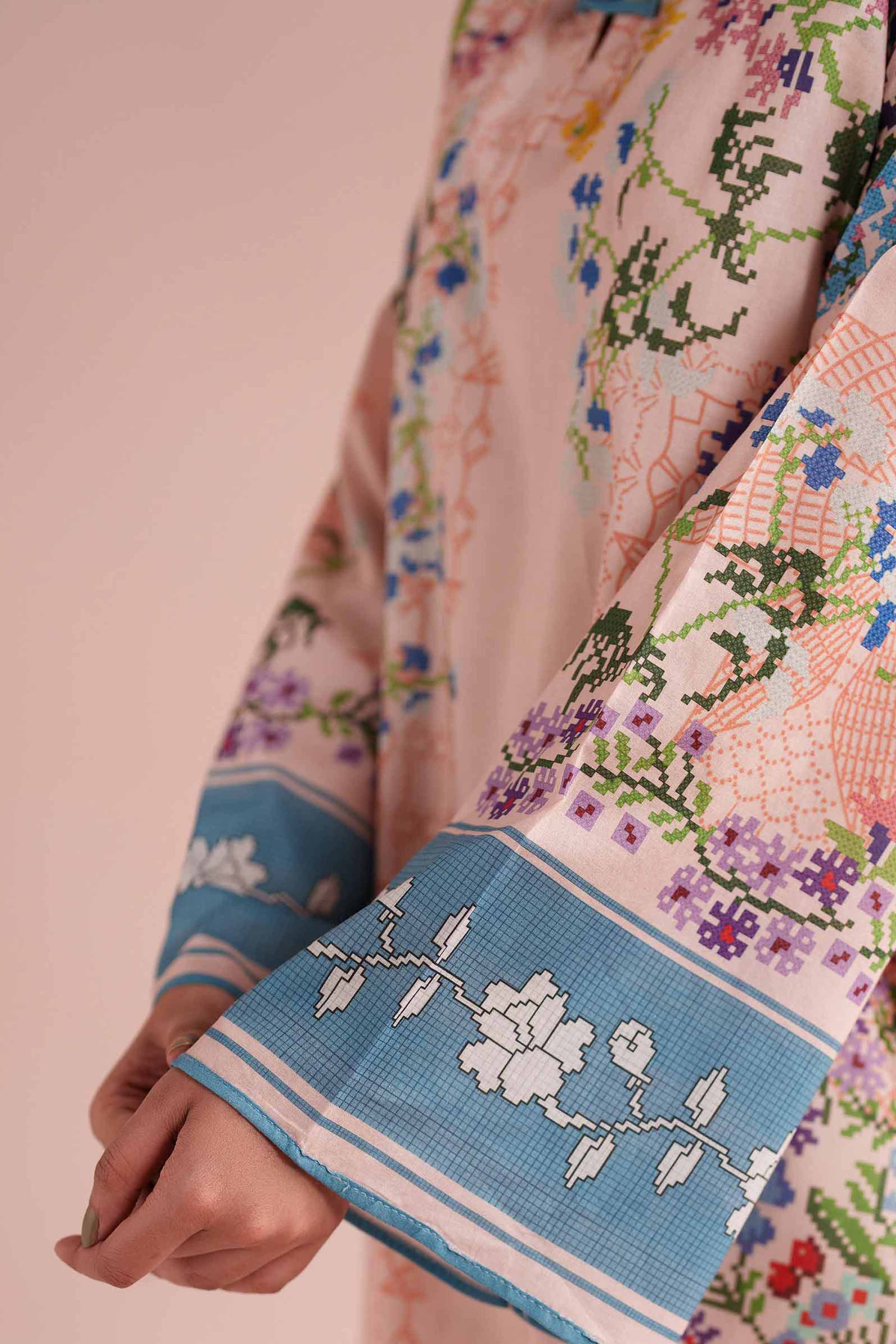 Printed Tunic - PE26-106 for Women - Pret Collection | Nishat | Shop Online