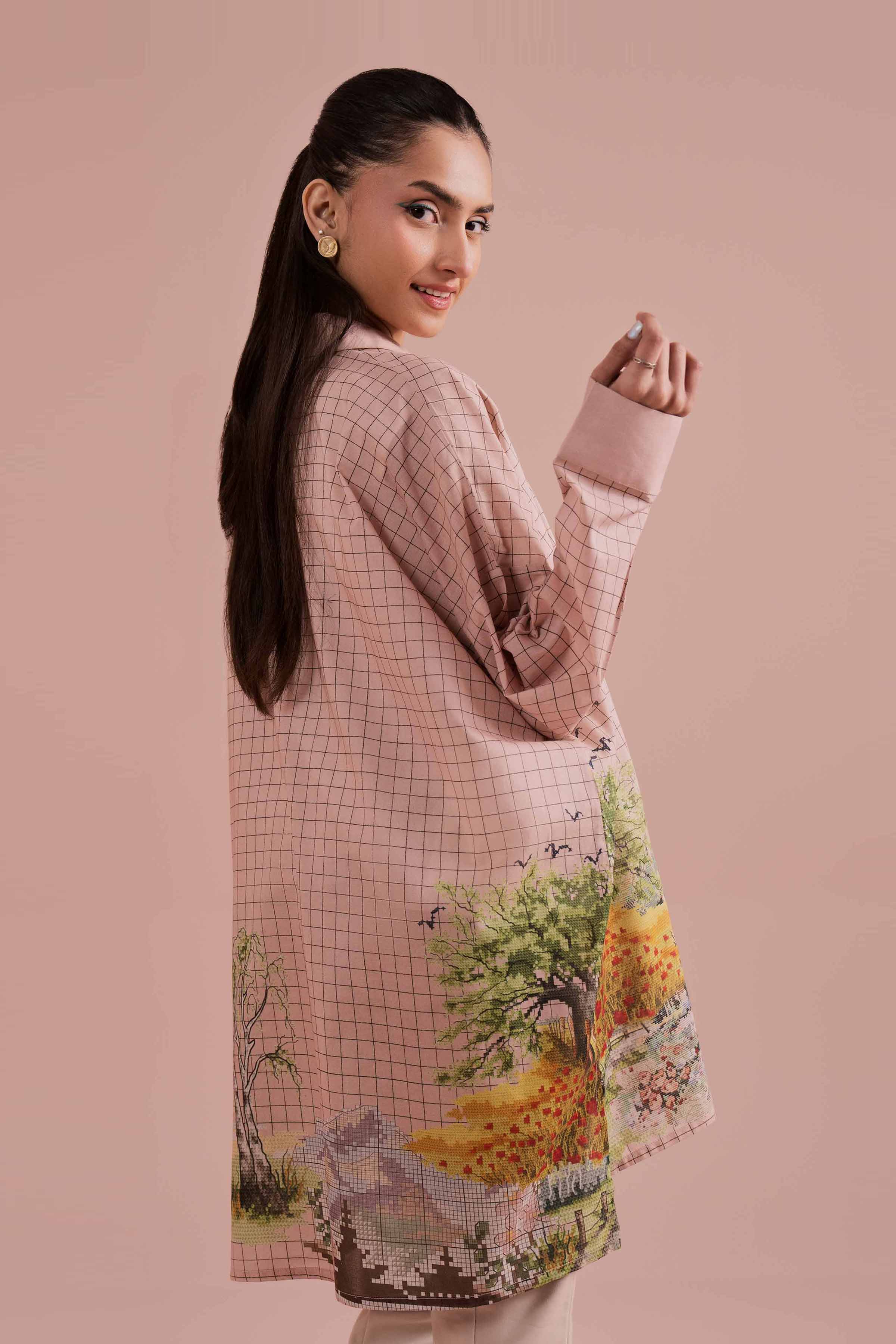 Printed Tunic - PE26-110 for Women - Pret Collection | Nishat | Shop Online