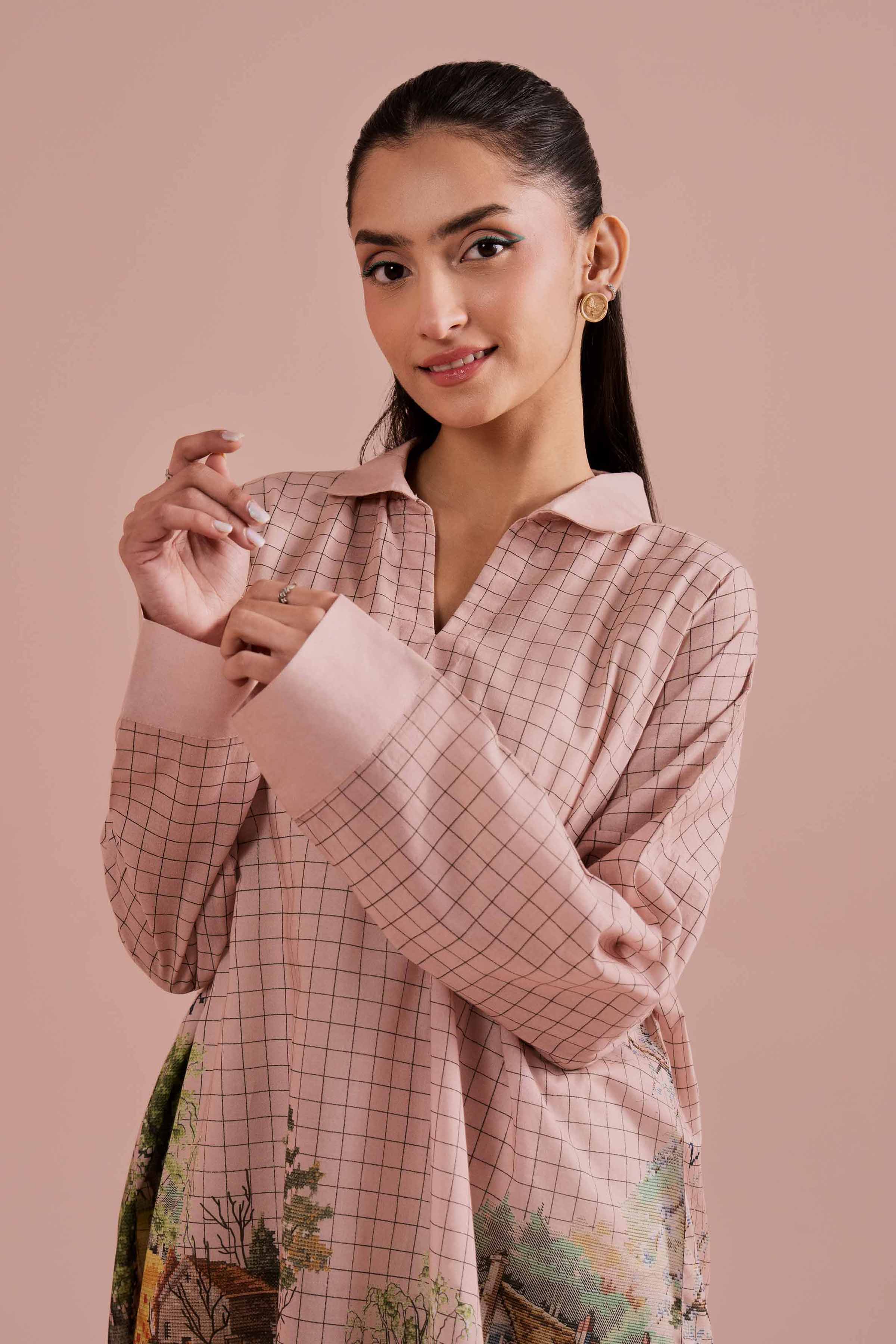 Printed Tunic - PE26-110 for Women - Pret Collection | Nishat | Shop Online