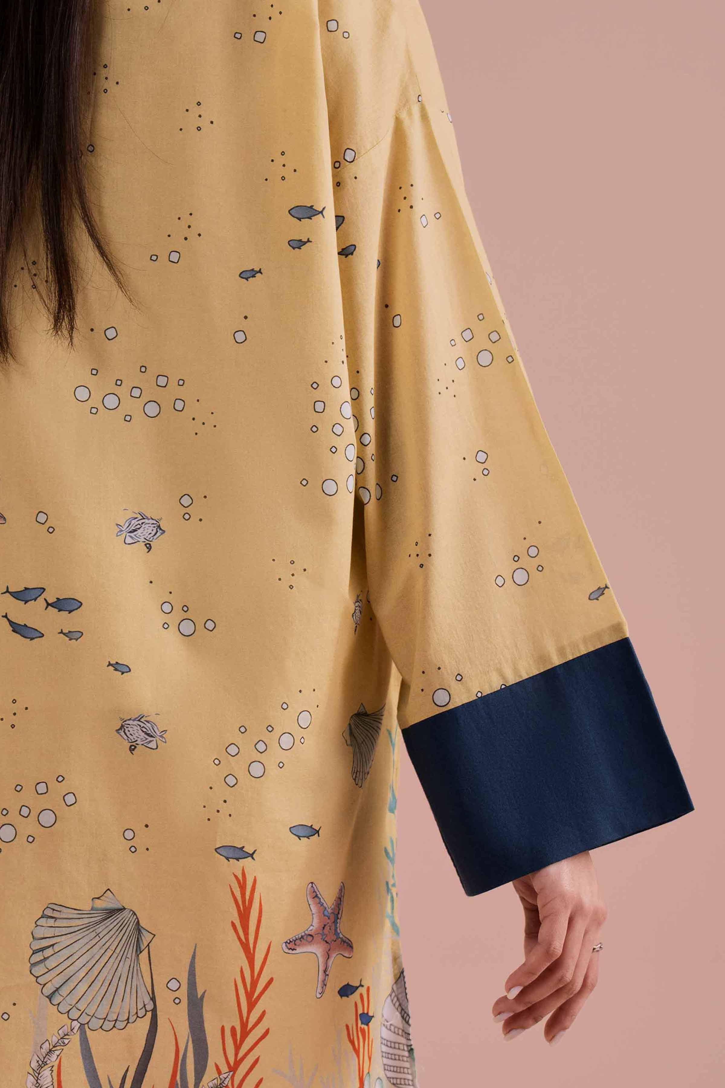 Printed Tunic - PE26-111 for Women - Pret Collection | Nishat | Shop Online