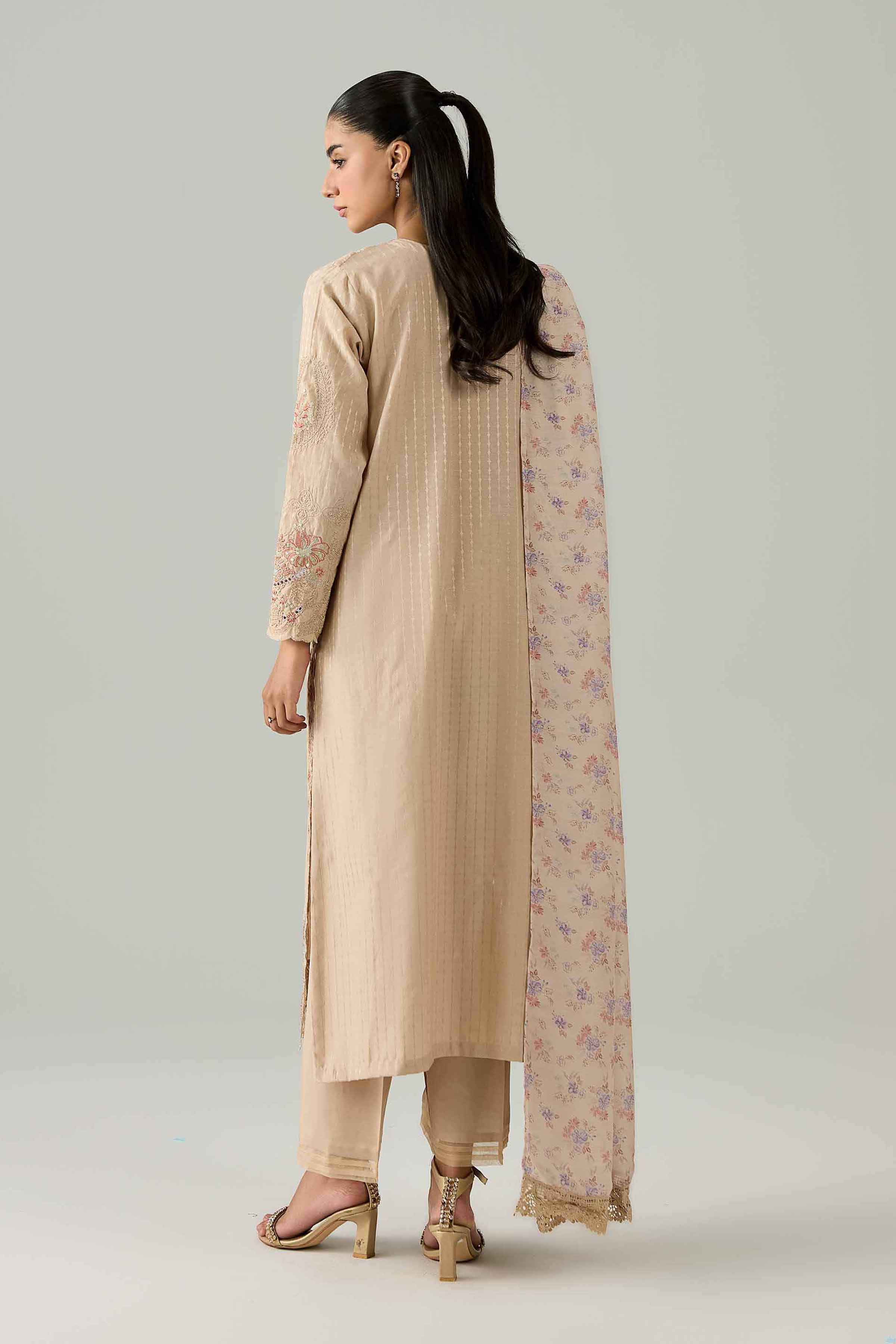 3 Piece - Embroidered Suit - PE26-117
