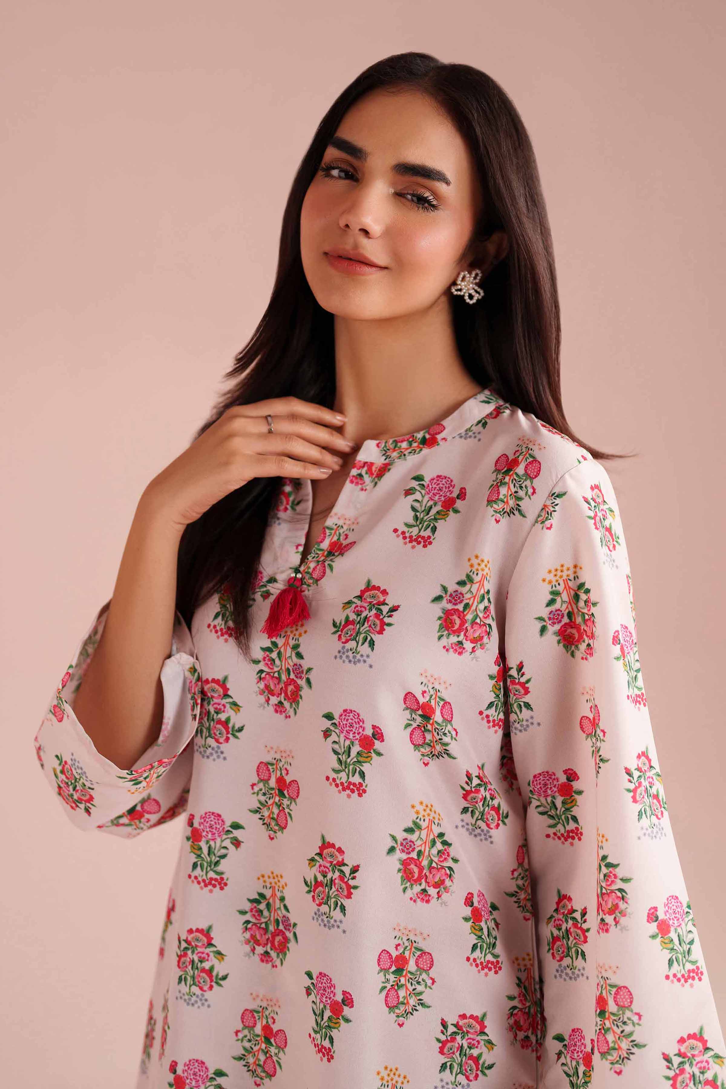 2 Piece - Printed Suit - PE26-13 for Women - Pret Collection | Nishat | Shop Online