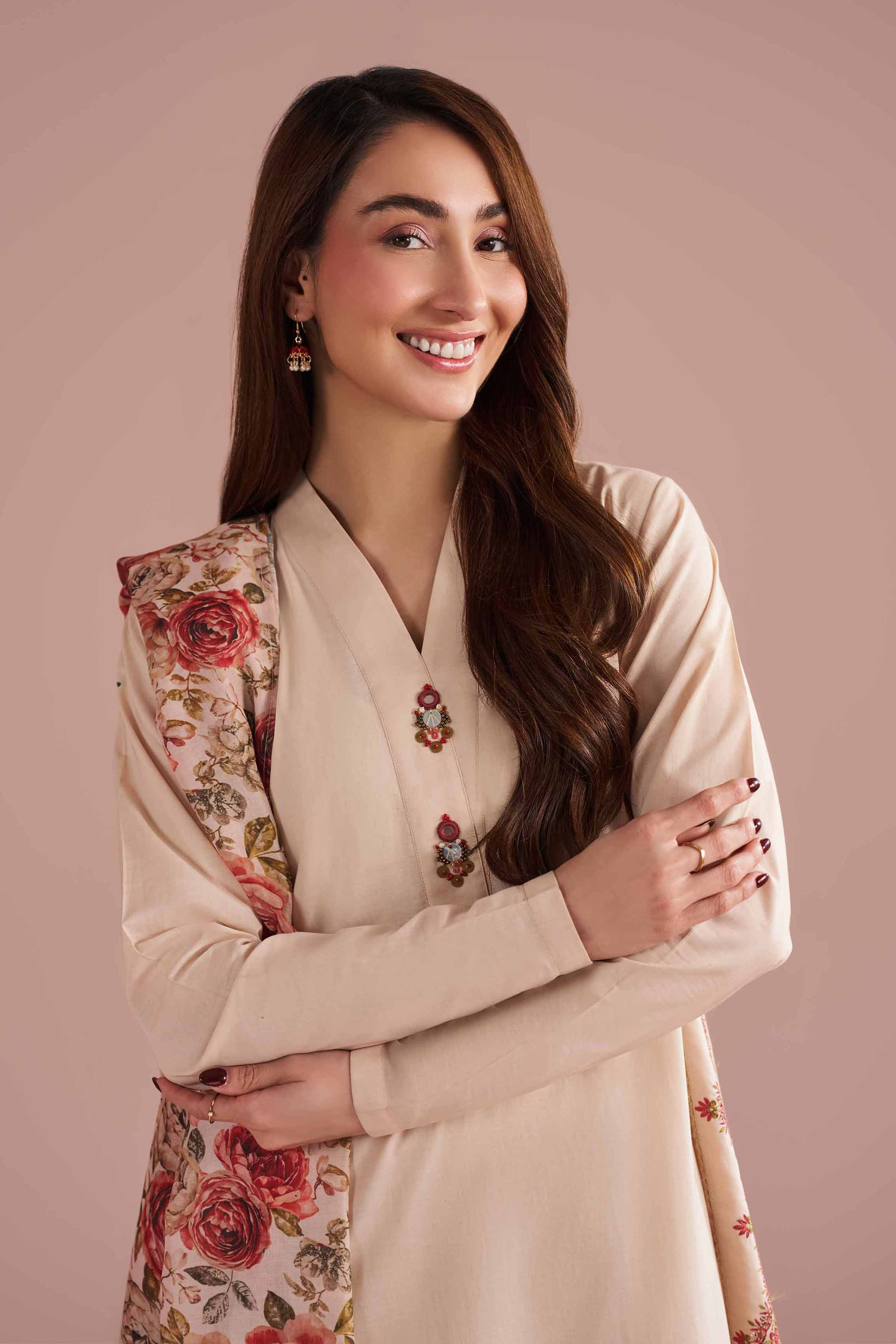 2 Piece - Embroidered Suit - PE26-141 for Women - Pret Collection | Nishat | Shop Online